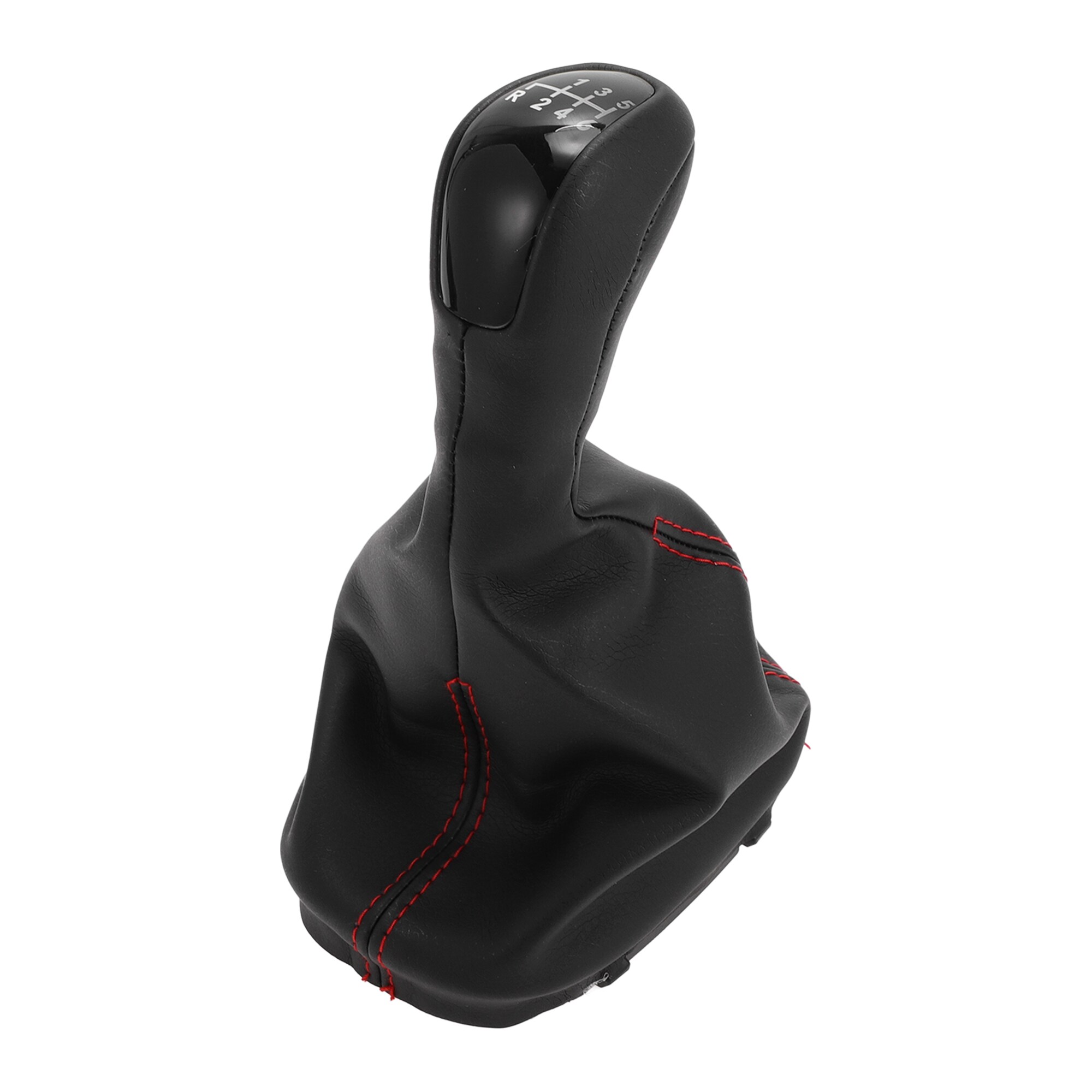 Unique Bargains - 6 Speed Manual Gear Shifter Knob with Cover for Mercedes-Benz W203 S203 2000-20...