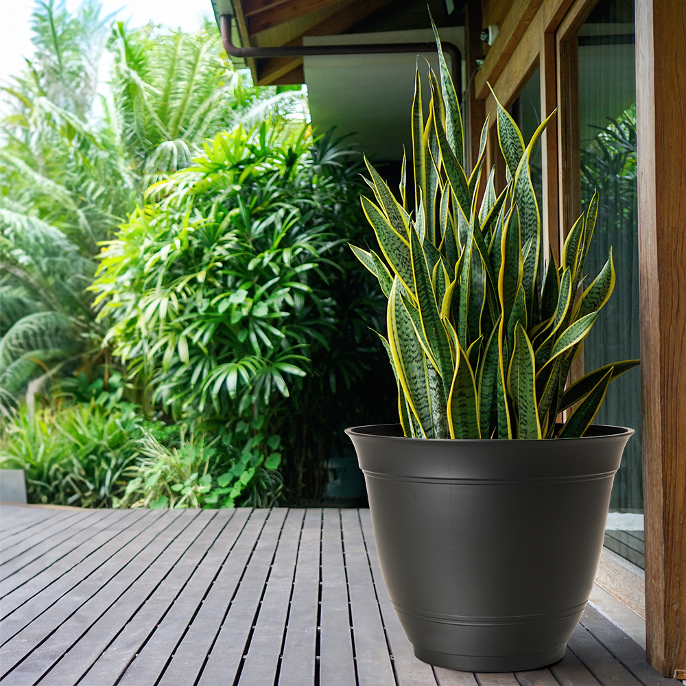 Style Selections DP2132C-BLACK Planter-Window-Box - View #4
