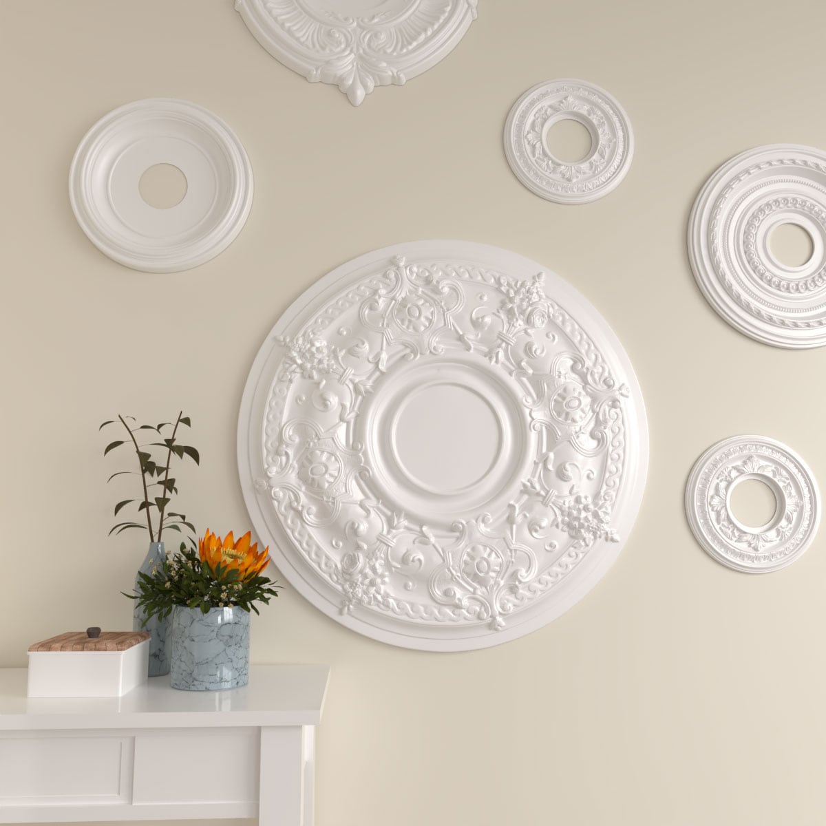 Ekena Millwork CM29DA Ceiling-Medallions - View #7