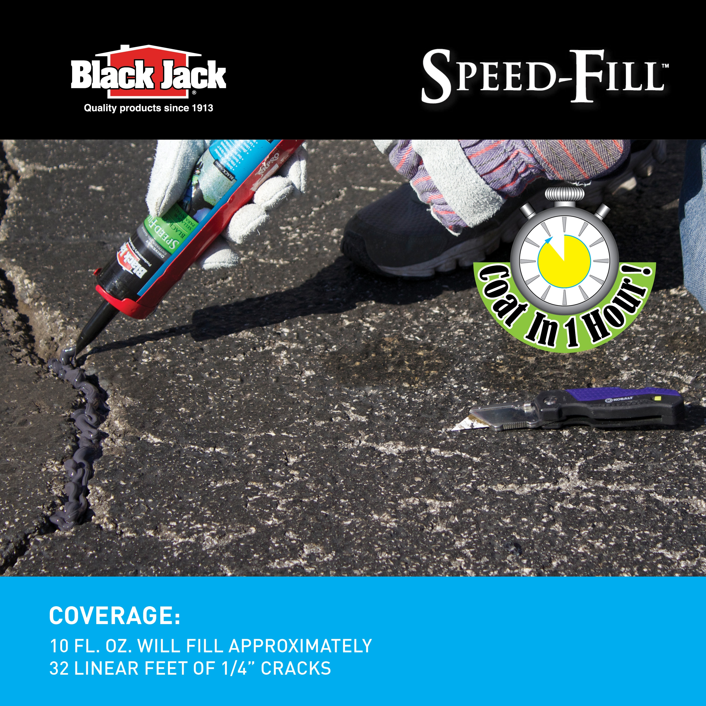 BLACK JACK 6439-9-66 Asphalt-Crack-Filler - View #8