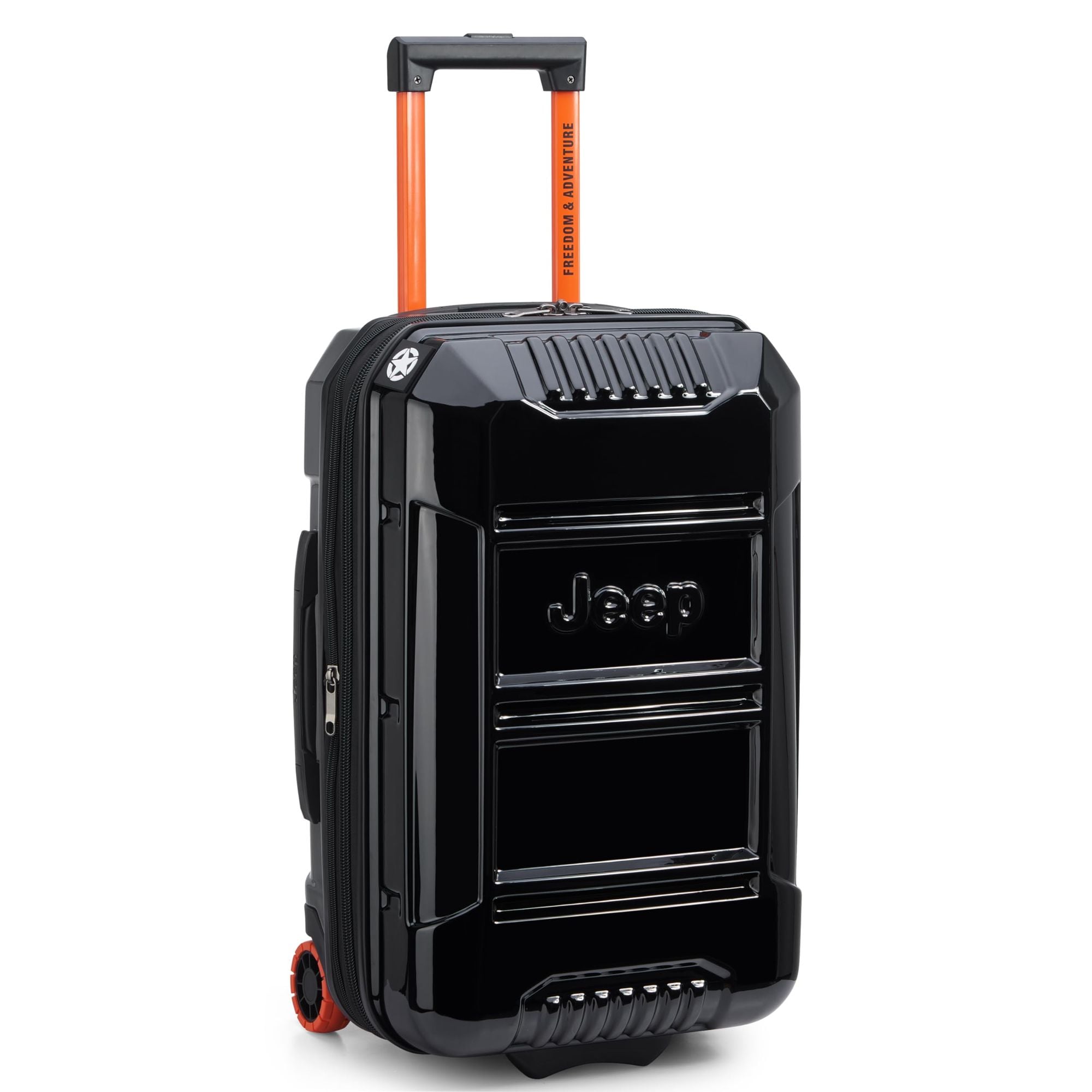 Jeep JH003B 21 Inch Carry On Hardside Expandable Luggage with Two