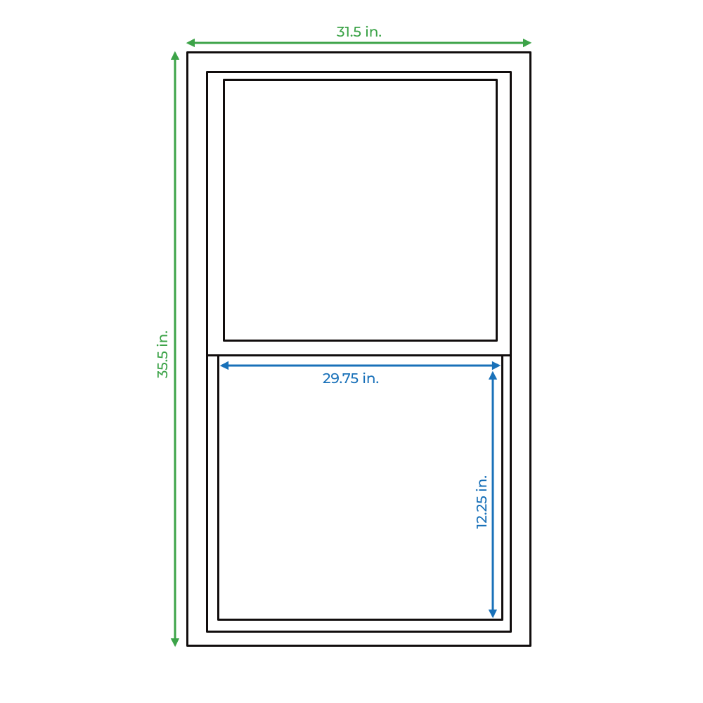 RELIABILT ASHB3236RB Single-Hung-Windows - View #4