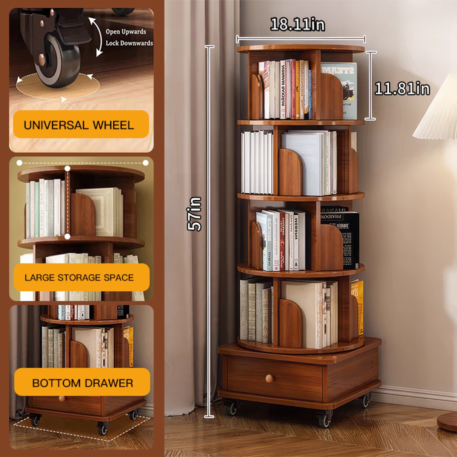 Streamdale Furniture W2641P329214 bookcases - View #2