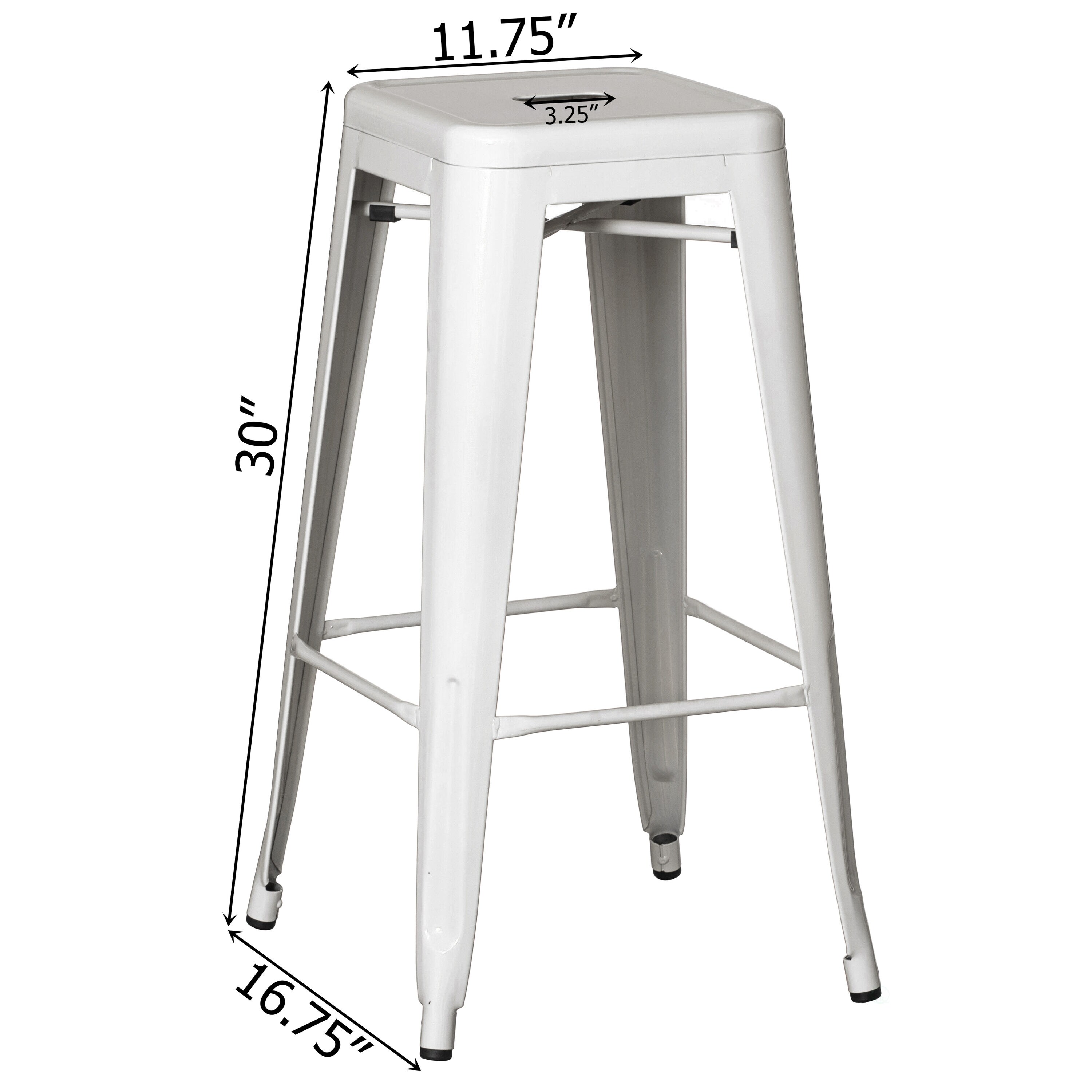 Basicwise QI004783.WT.4 stools - View #4