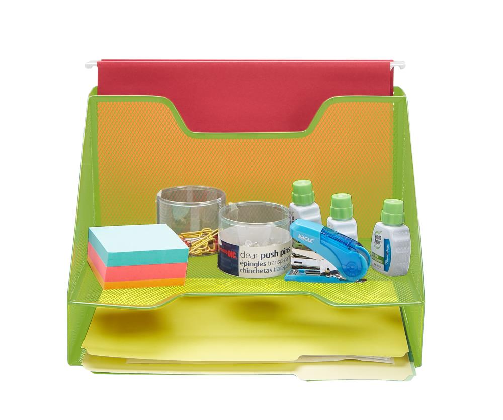 Mind Reader MESHBOX3-GRN Desktop-Organizers - View #2