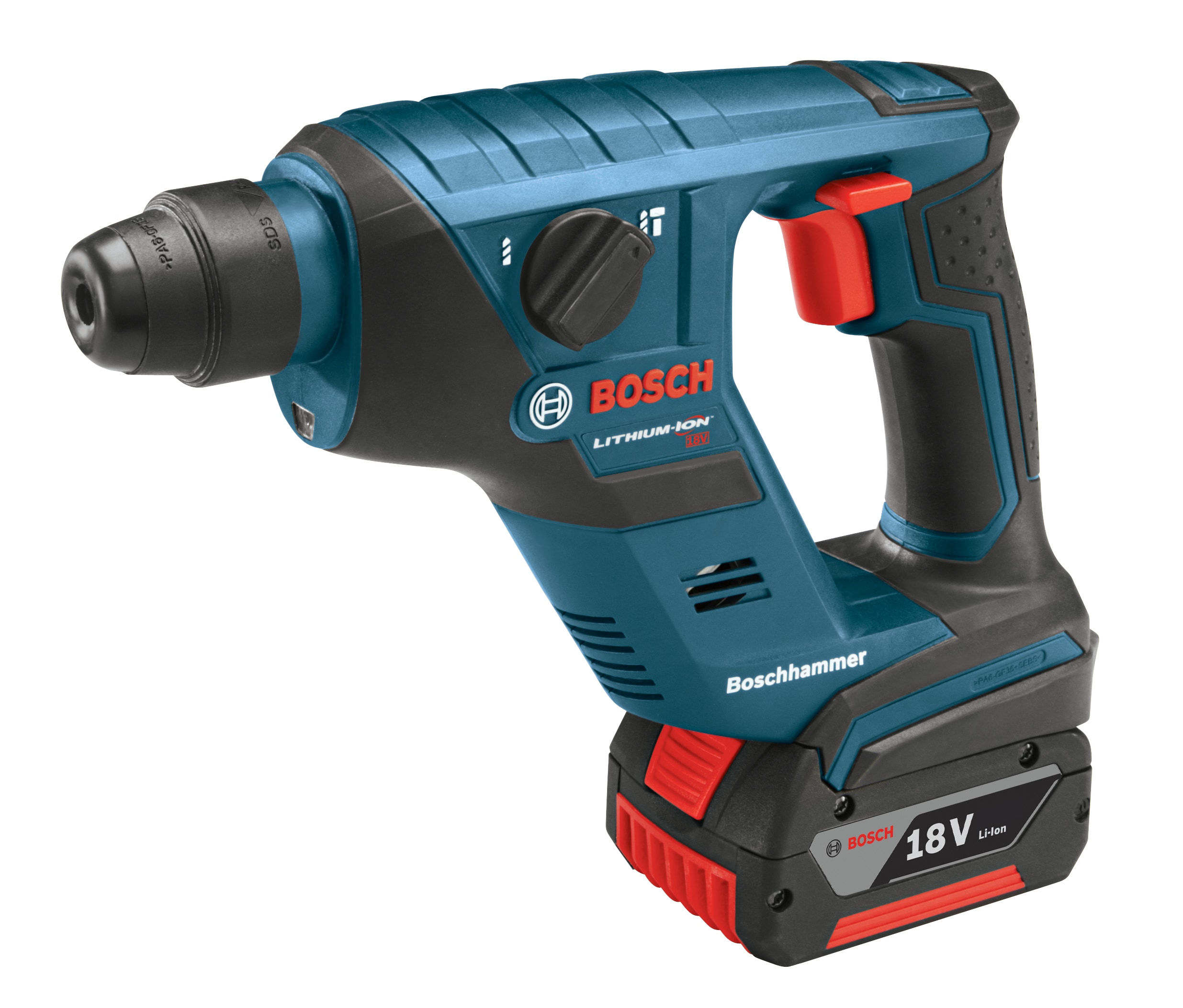 Bosch 18-volt 1/2-in Sds-plus Variable Speed Cordless Hammer Drill (1-Battery Included) in the Rotary Hammer Drills department at Lowes.com