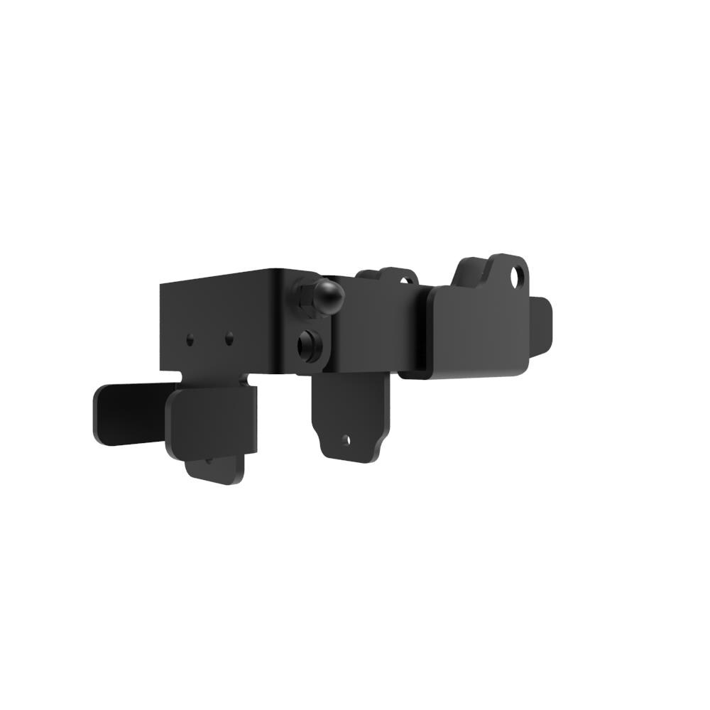 Barrette Standard 13-3/4-in Black Gate Latch in the Gate Hardware ...