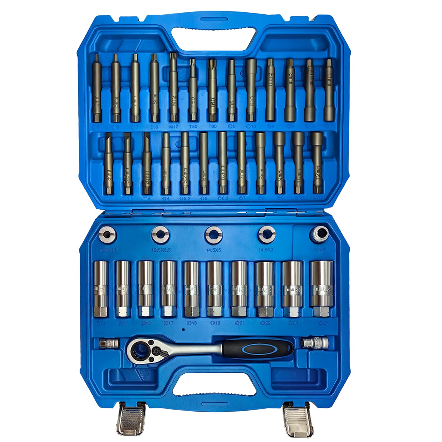 Mikiotto 43pcs Suspension Shock Absorber Strut Nut Removal Tool Kit ...