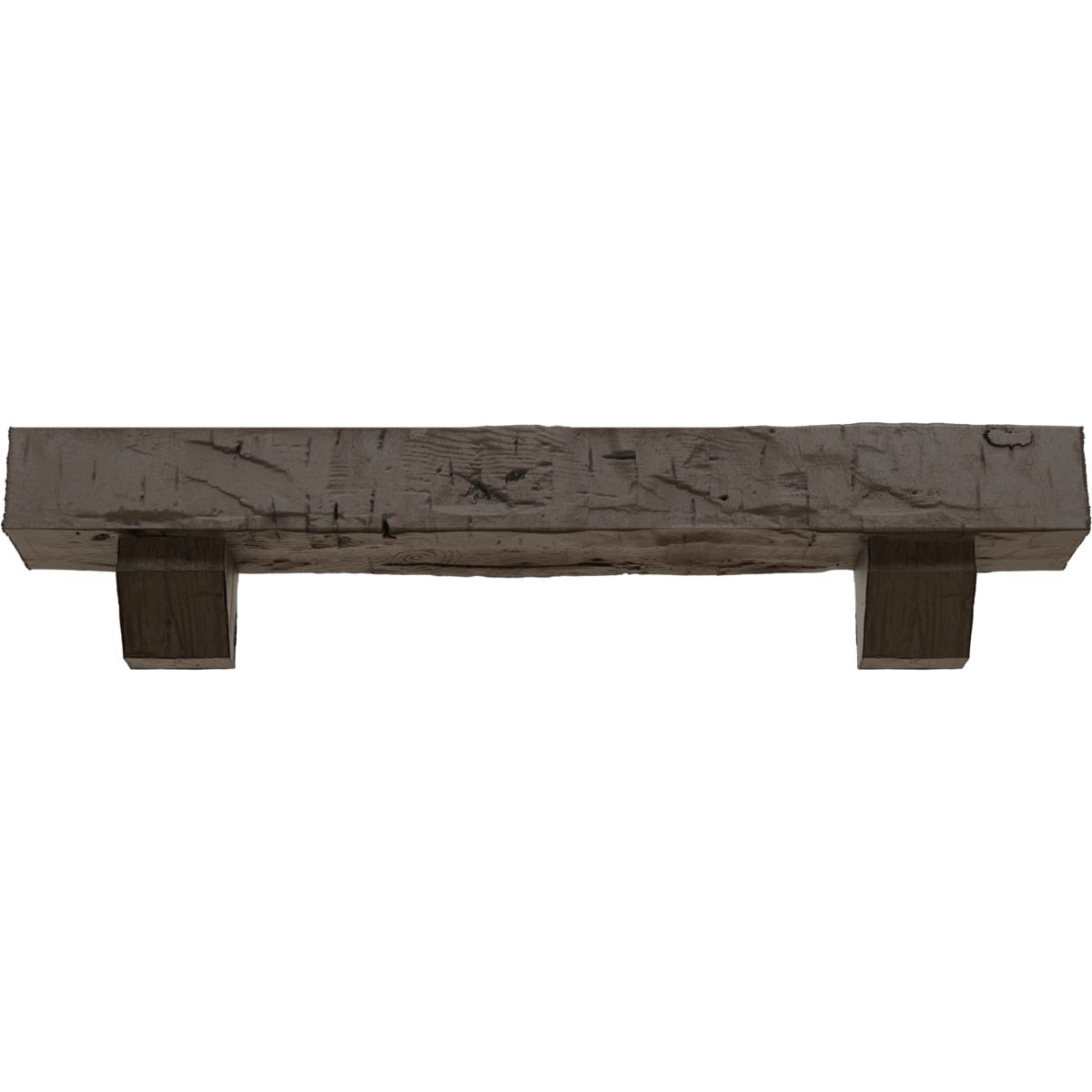 Ekena Millwork MANUHH08X08X36ASHD Mantel-Shelves - View #2