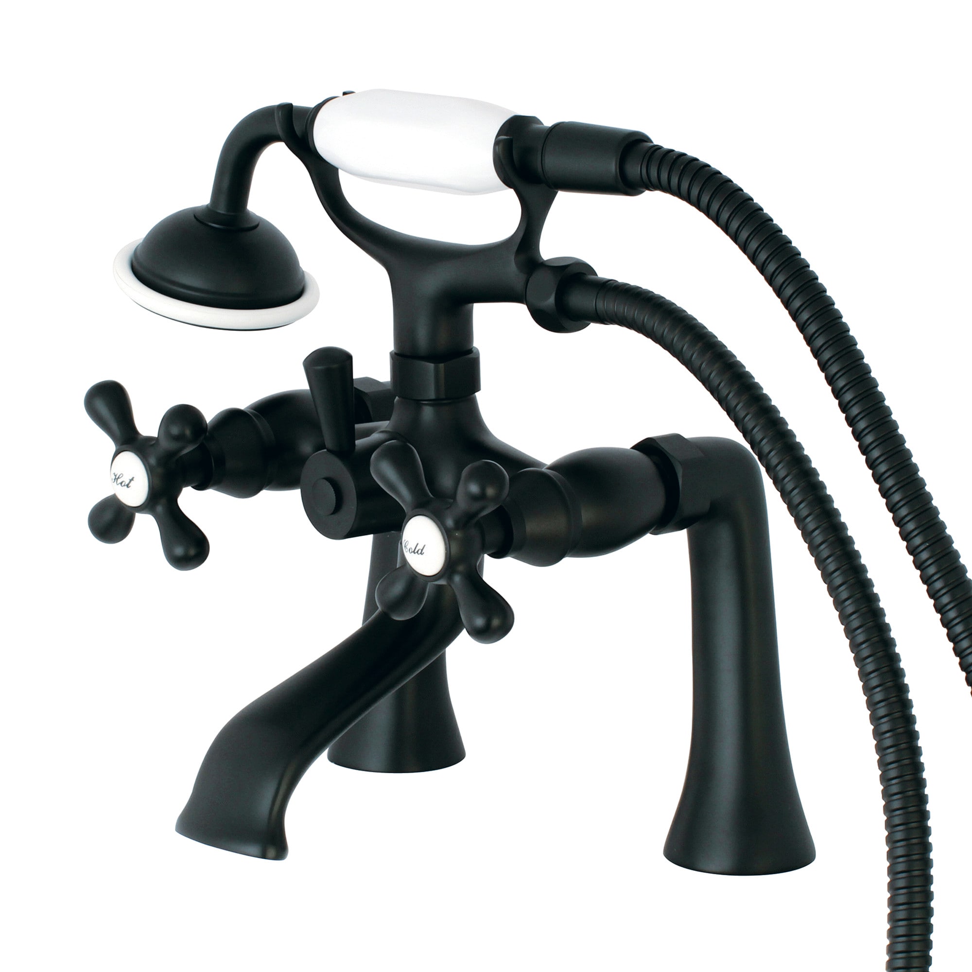 Kingston Brass WLKS268MB Roman-Tub-Faucets - View #2