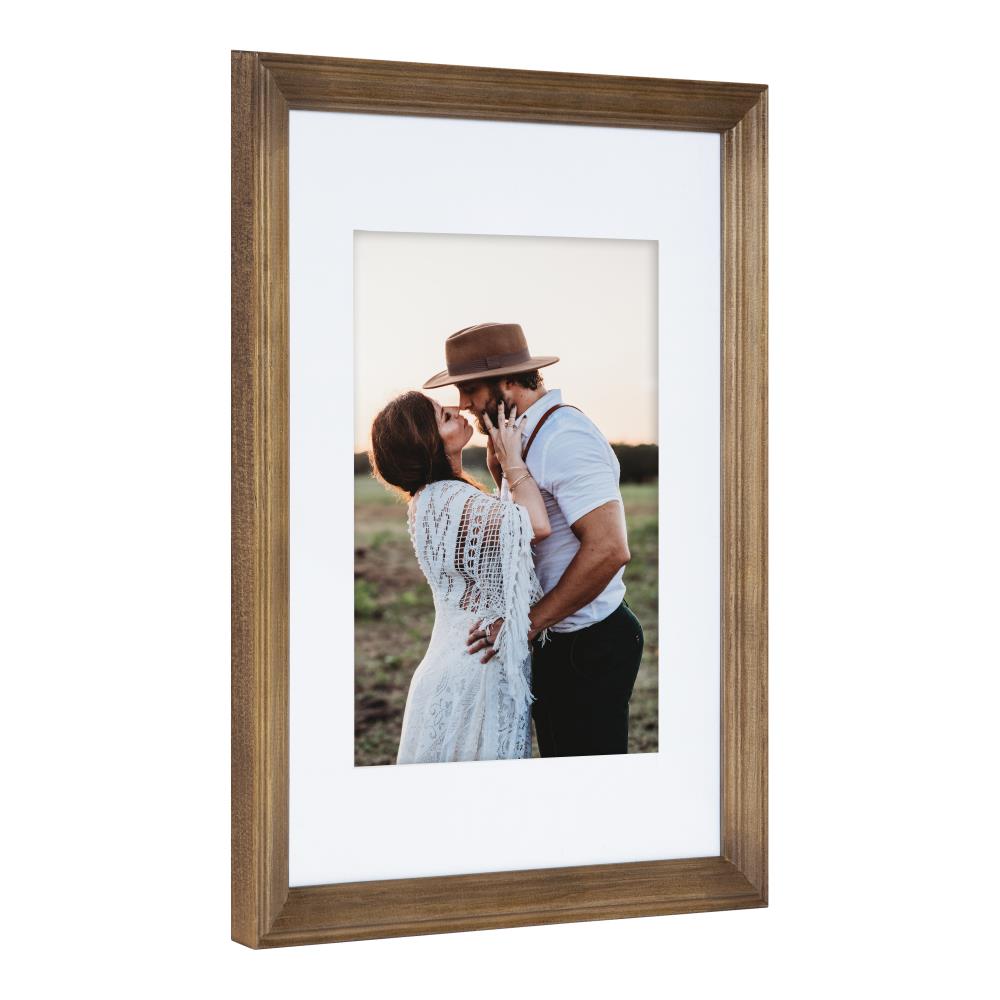 Rustic Brown Wooden Wall Frame Set, 16" x 24"