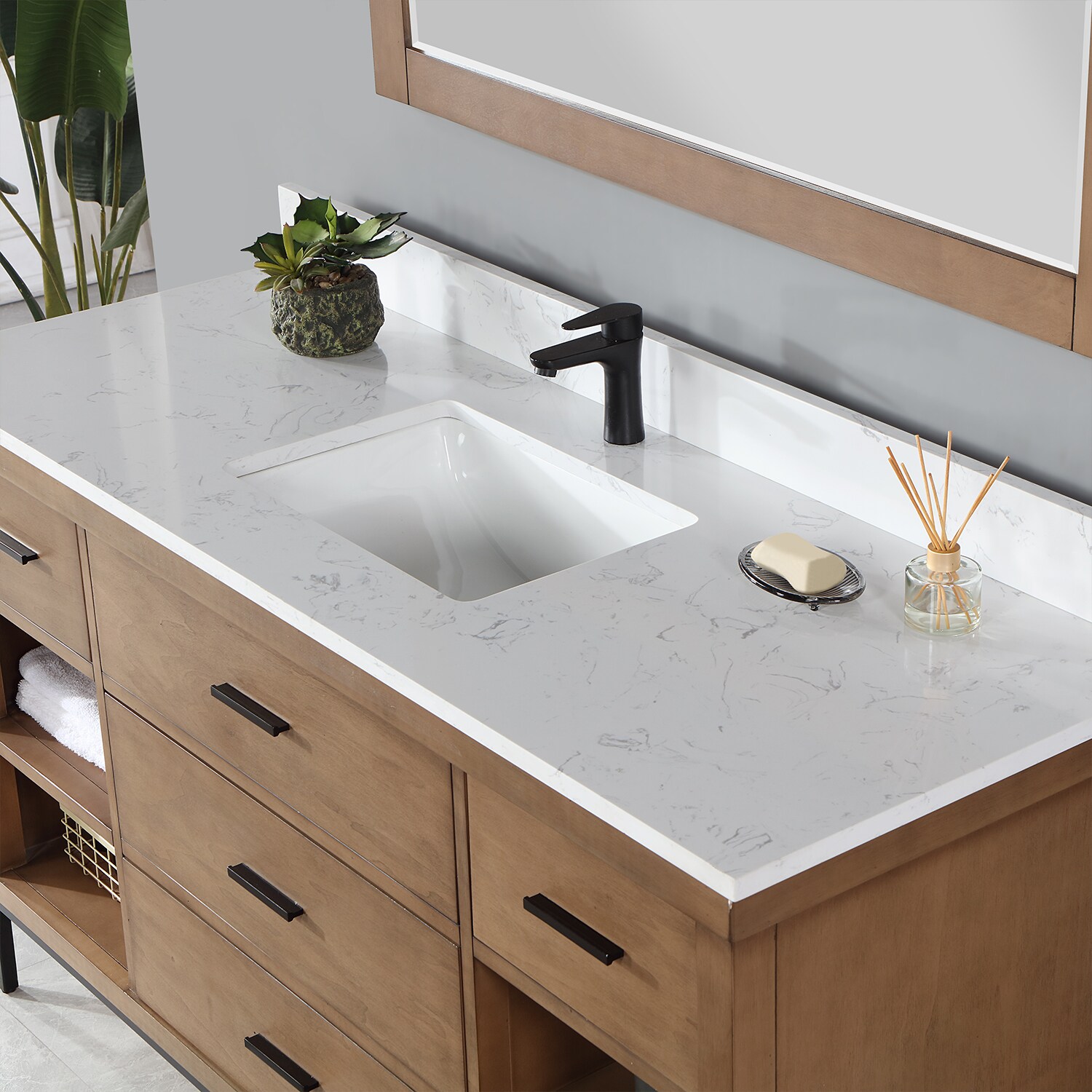 Altair 545060S-BR-AW Bath-Vanity-Combo - View #3