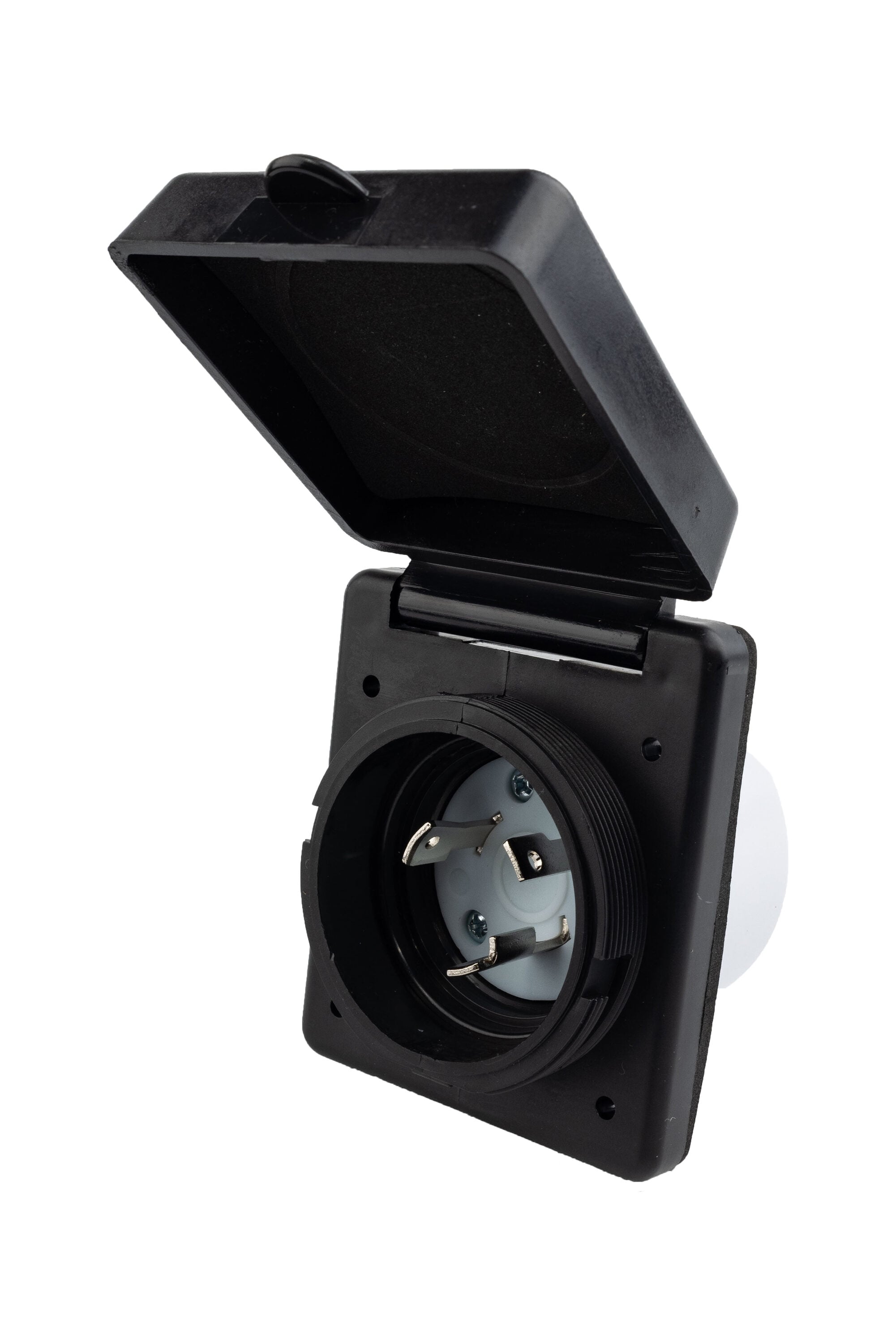 POWER SENTRY 1/4-ft 3 Heavy Duty 3 Prong BLACK Outdoor Extension Power Cord