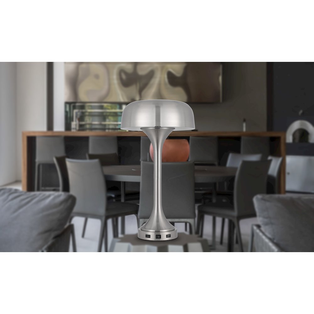 Cal Lighting BO-3053TB-BS Table-Lamps - View #4
