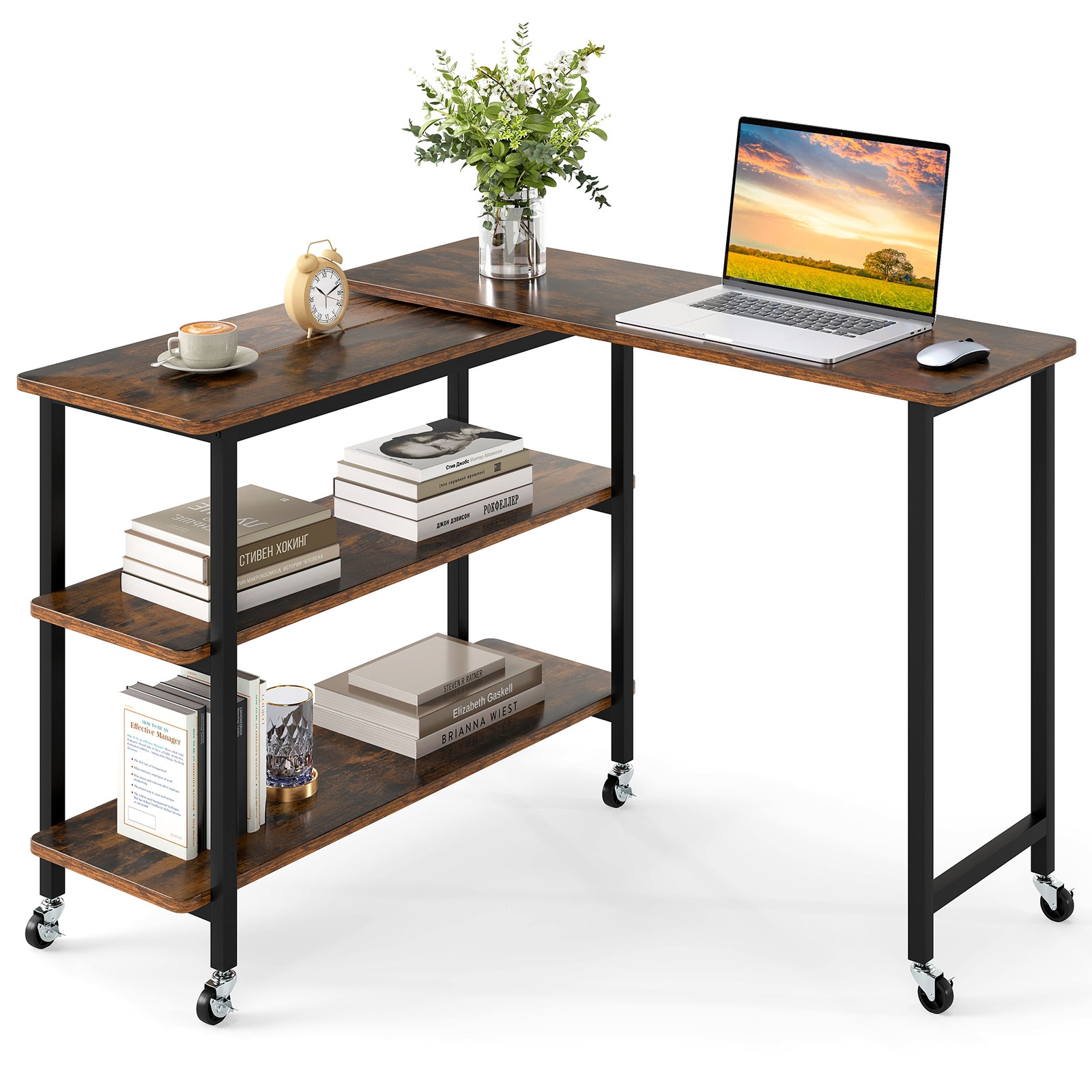 Slickblue D-CO-FC37036WH desks - View #3