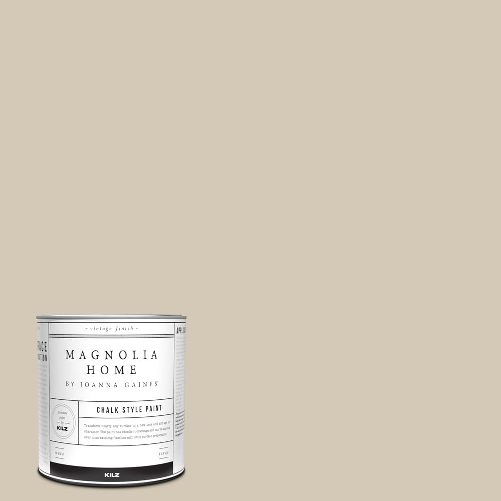 Magnolia Home MAGCC05-4082230 by Joanna Gaines Water-based Tintable Low Odor Drawing Room Chalky Paint (1-quart)