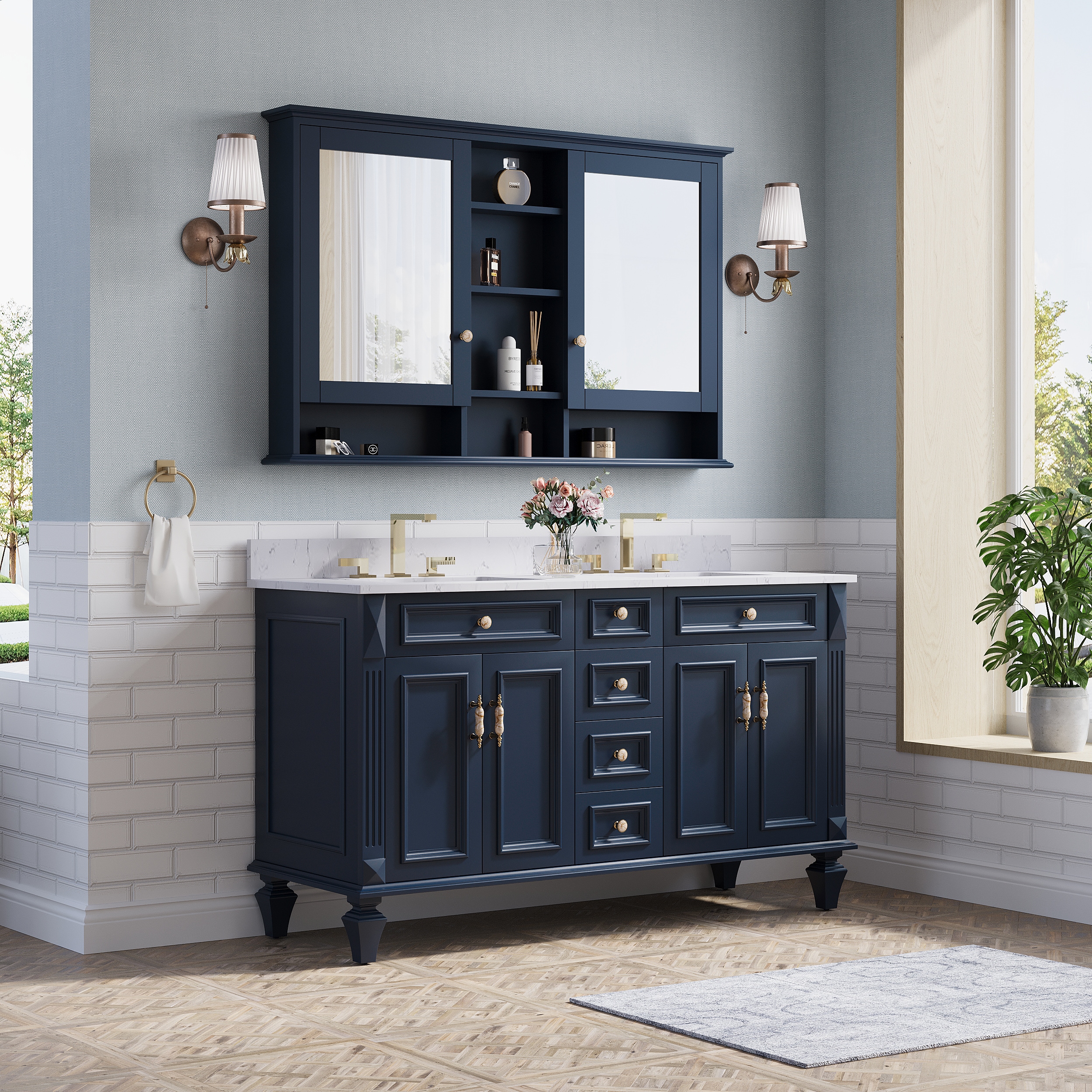 Forclover MF01-60NB Bath-Vanity-Combo - View #14