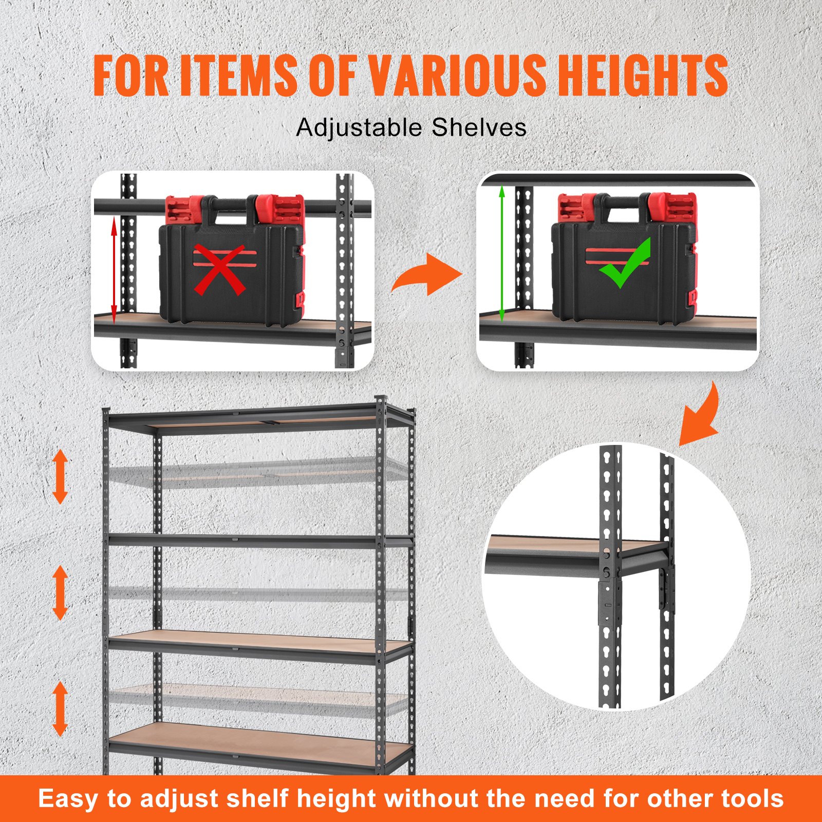 Tatayosi DJ-311743 Free-Standing-Shelving - View #3