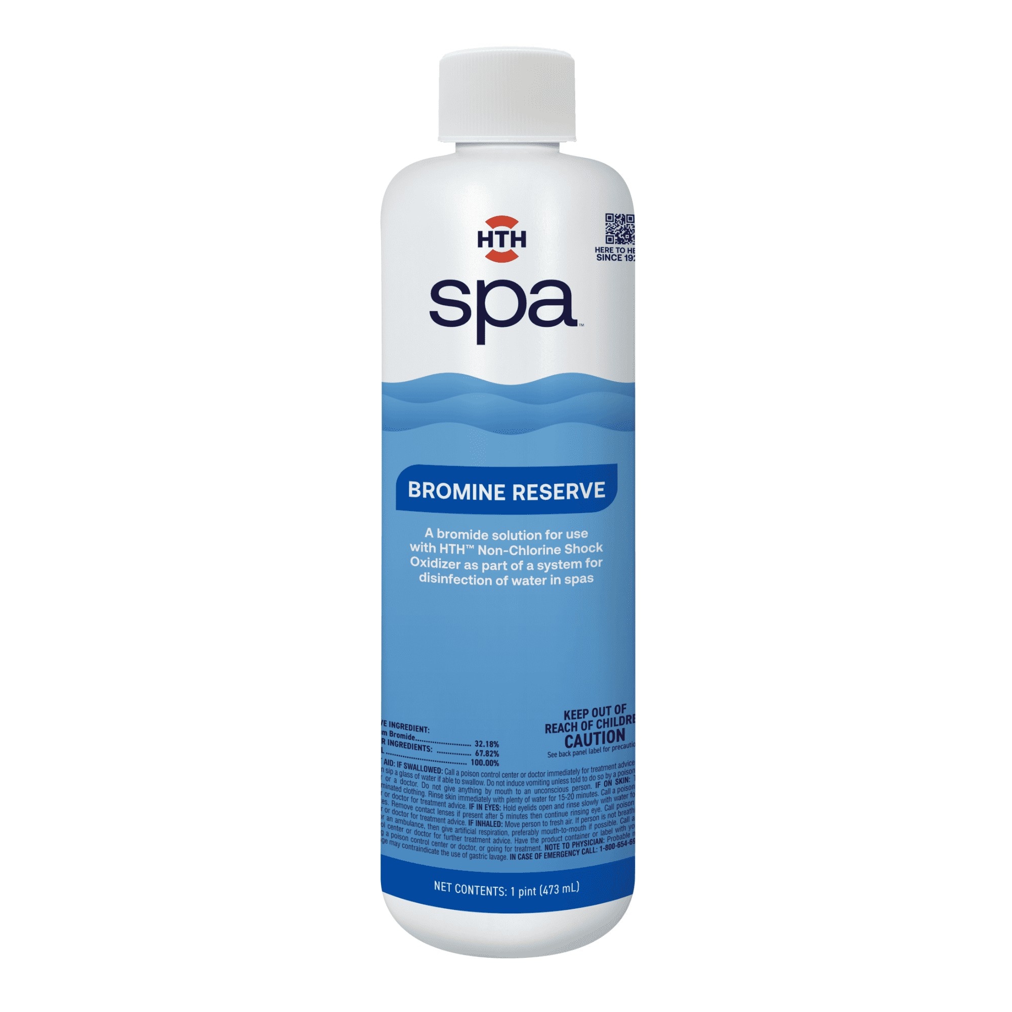 HTH 1 Ounce(s) Low Odor Spa and Hot Tub Bromine Reserve Spa Bromine