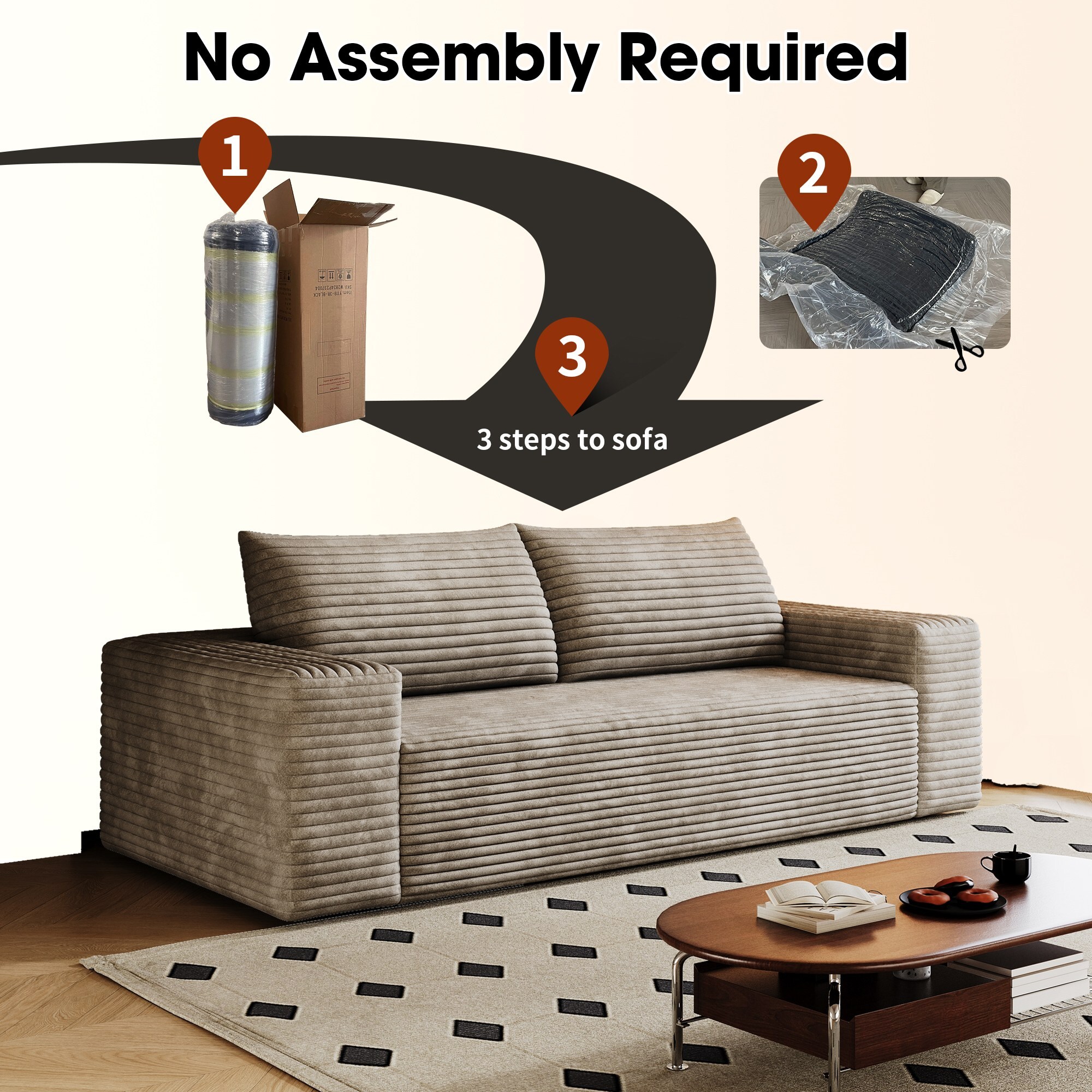 Dexmalle W2824P321229 Sofas-Loveseats - View #2