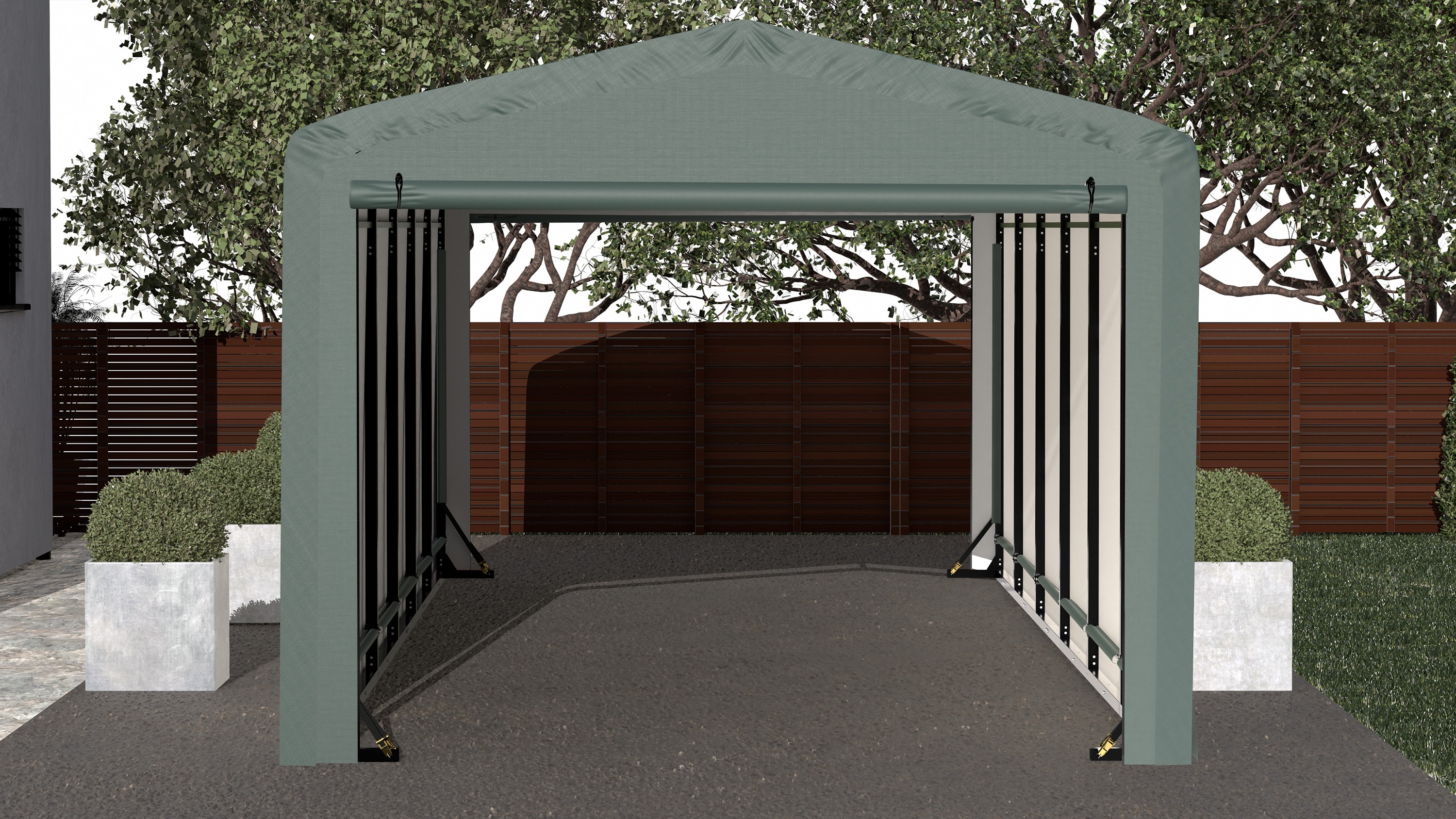 ShelterLogic SQAACC0104C01002708 Garage-Buildings - View #2