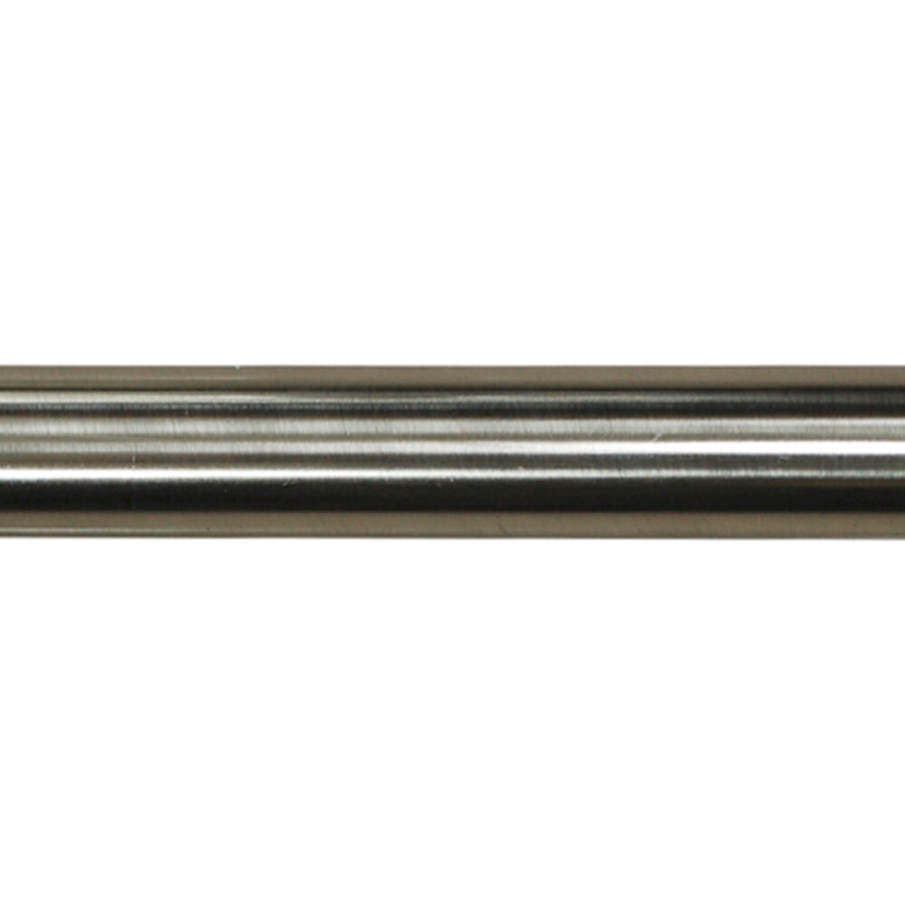 Project Source Closet Rod 72-in L x 1.3125-in H Polished Chrome