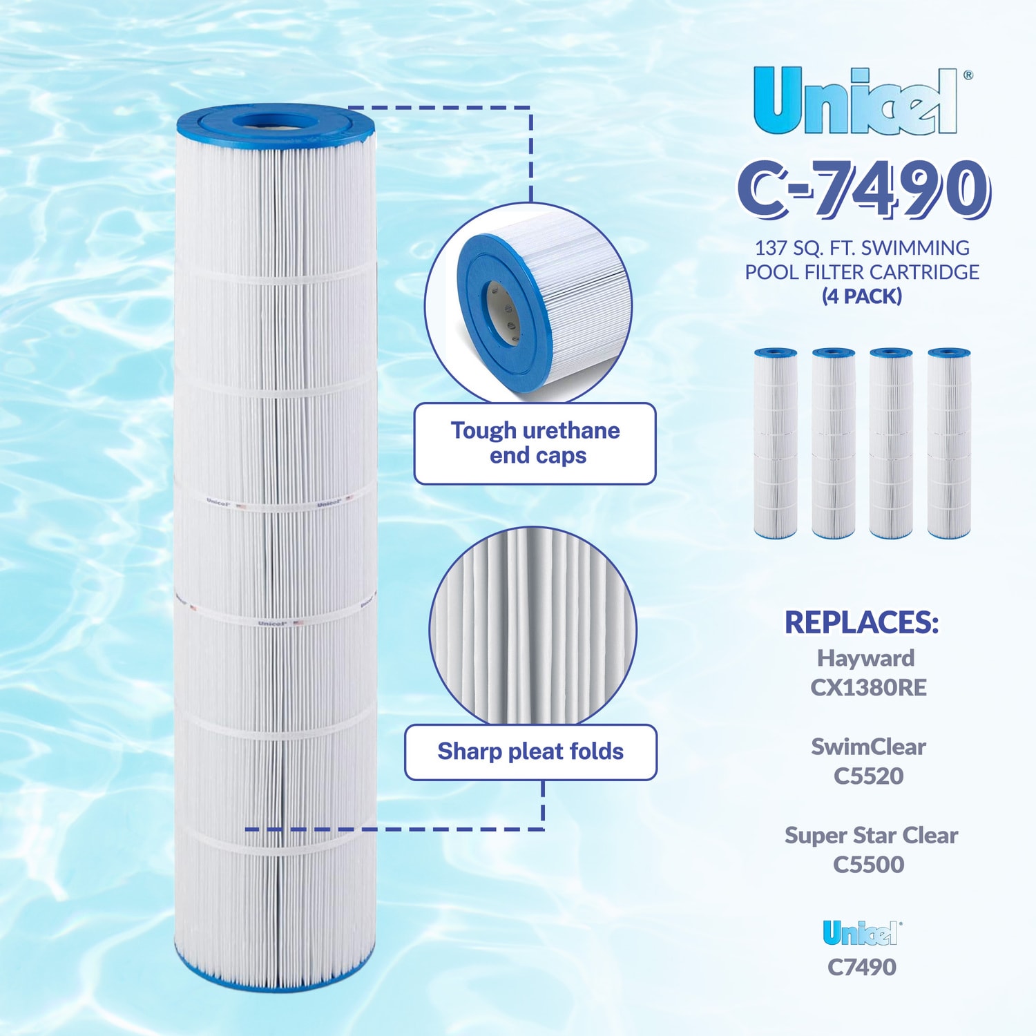 Unicel 31812 Pool-Filter-Skim-Sys-Parts - View #3