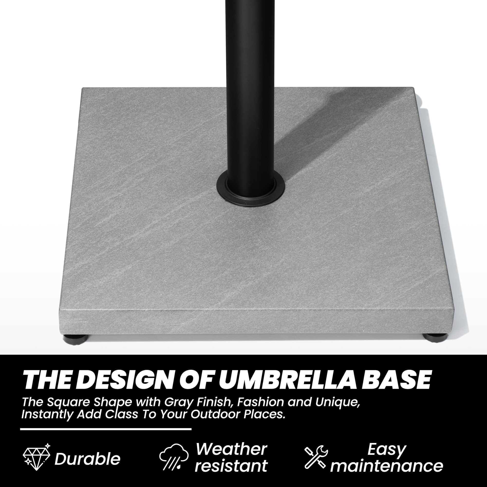 Crestlive Products CL-UB016DGM Umbrella-Bases - View #3