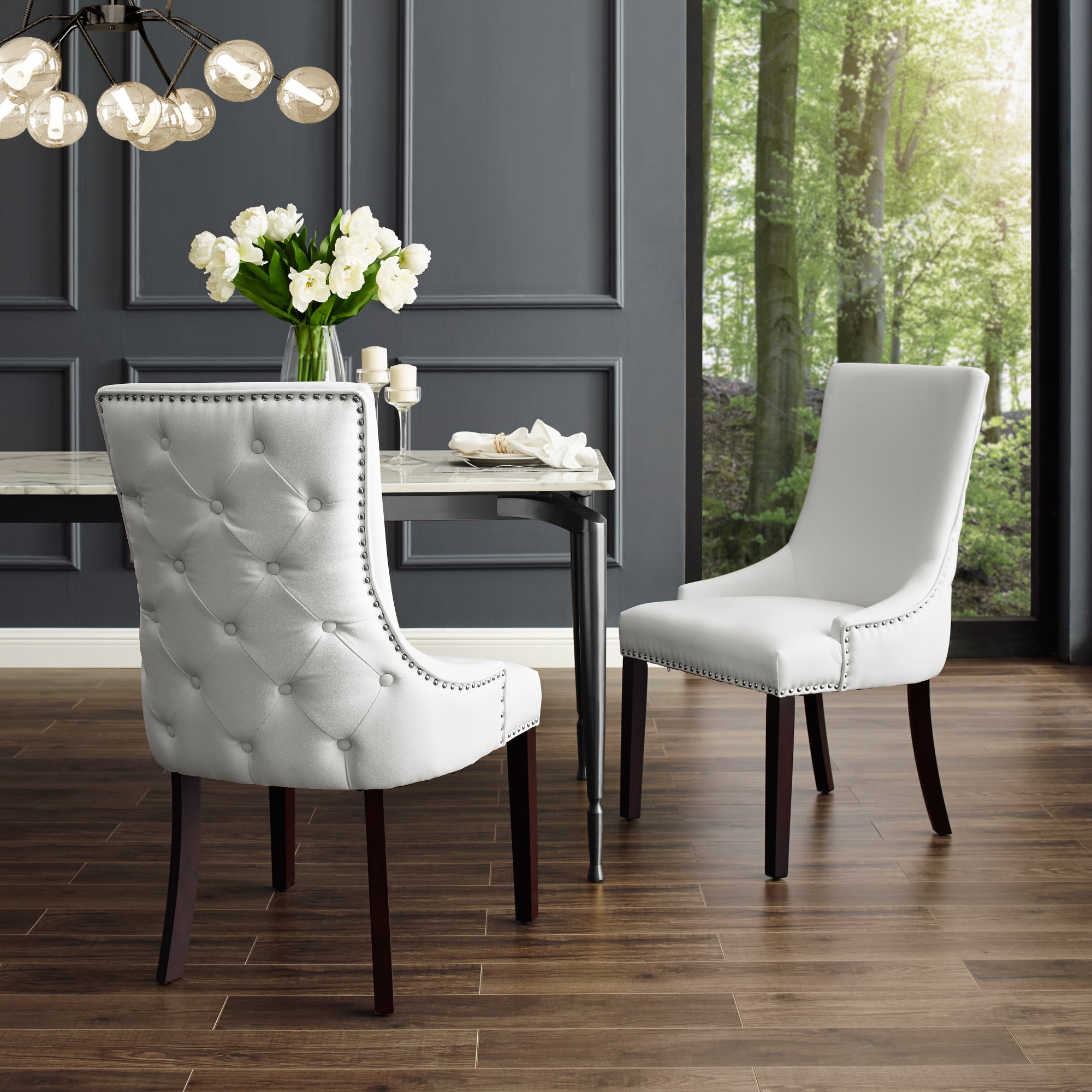 Inspired Home AD87-01WE2-LS Dining-Chairs - View #2