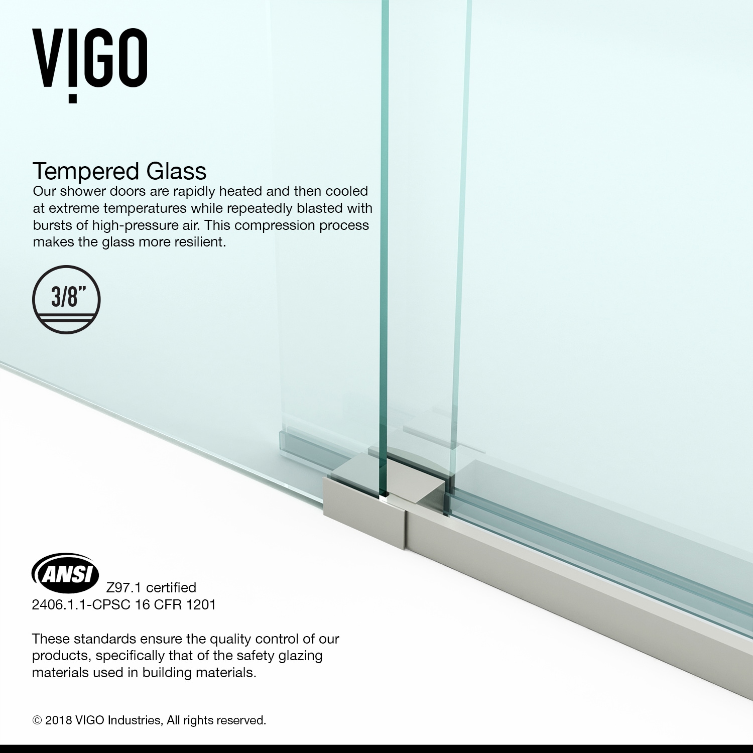 VIGO VG6043STCL6058 Bathtub-Doors - View #8