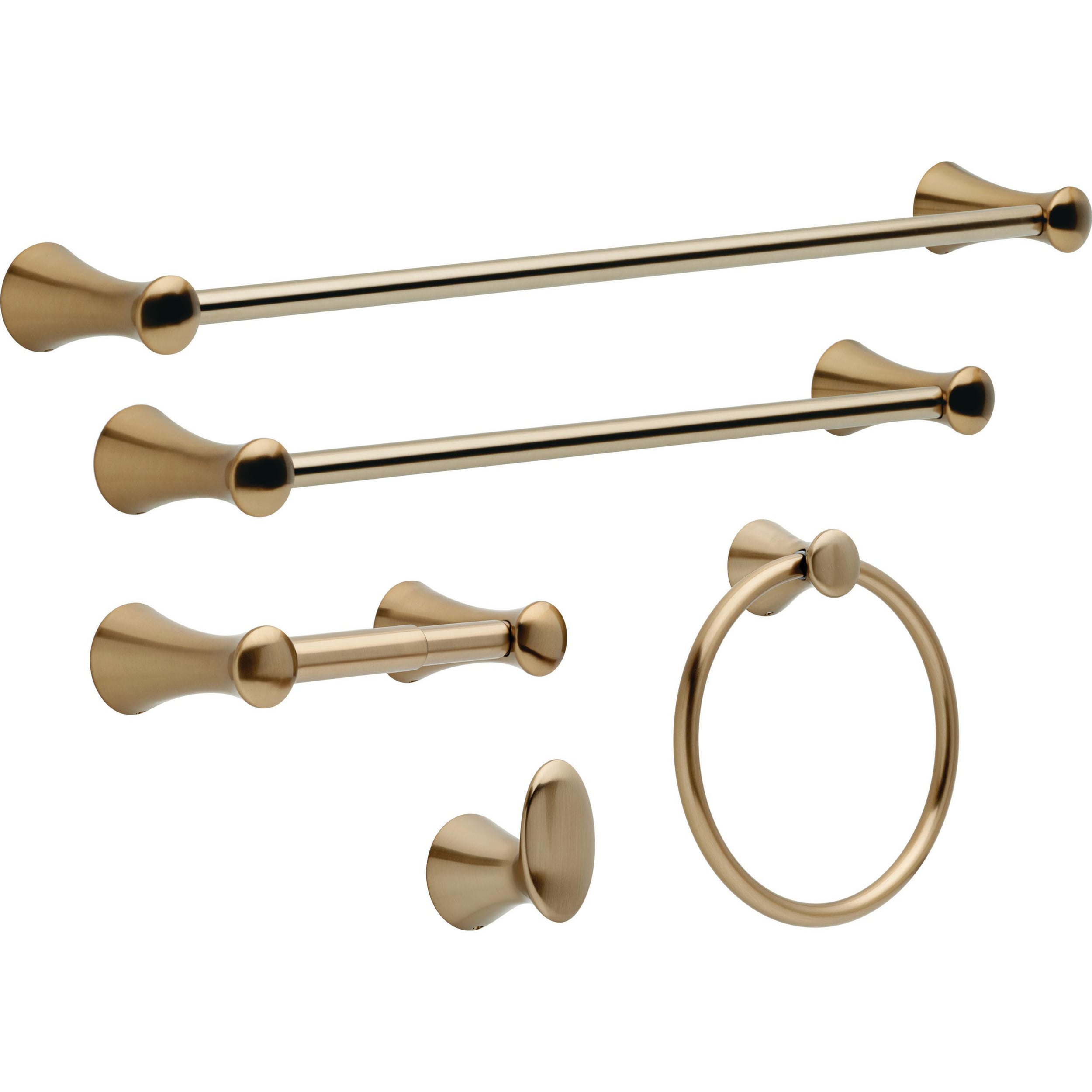 Champagne Bronze Stainless Steel Wall Mounted Towel Bar