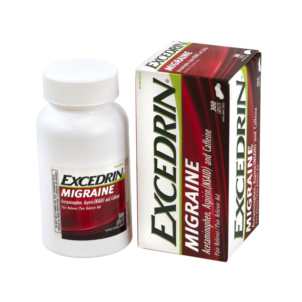 Excedrin Excedrin Migraine Pain Reliever Caplets, 300-Count in the