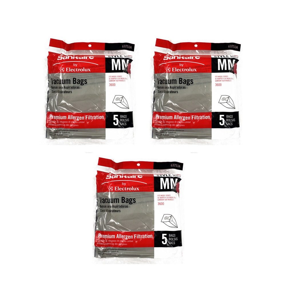 Eureka - Vacuum Bags for Vacuum Part #63253A 15 Pack