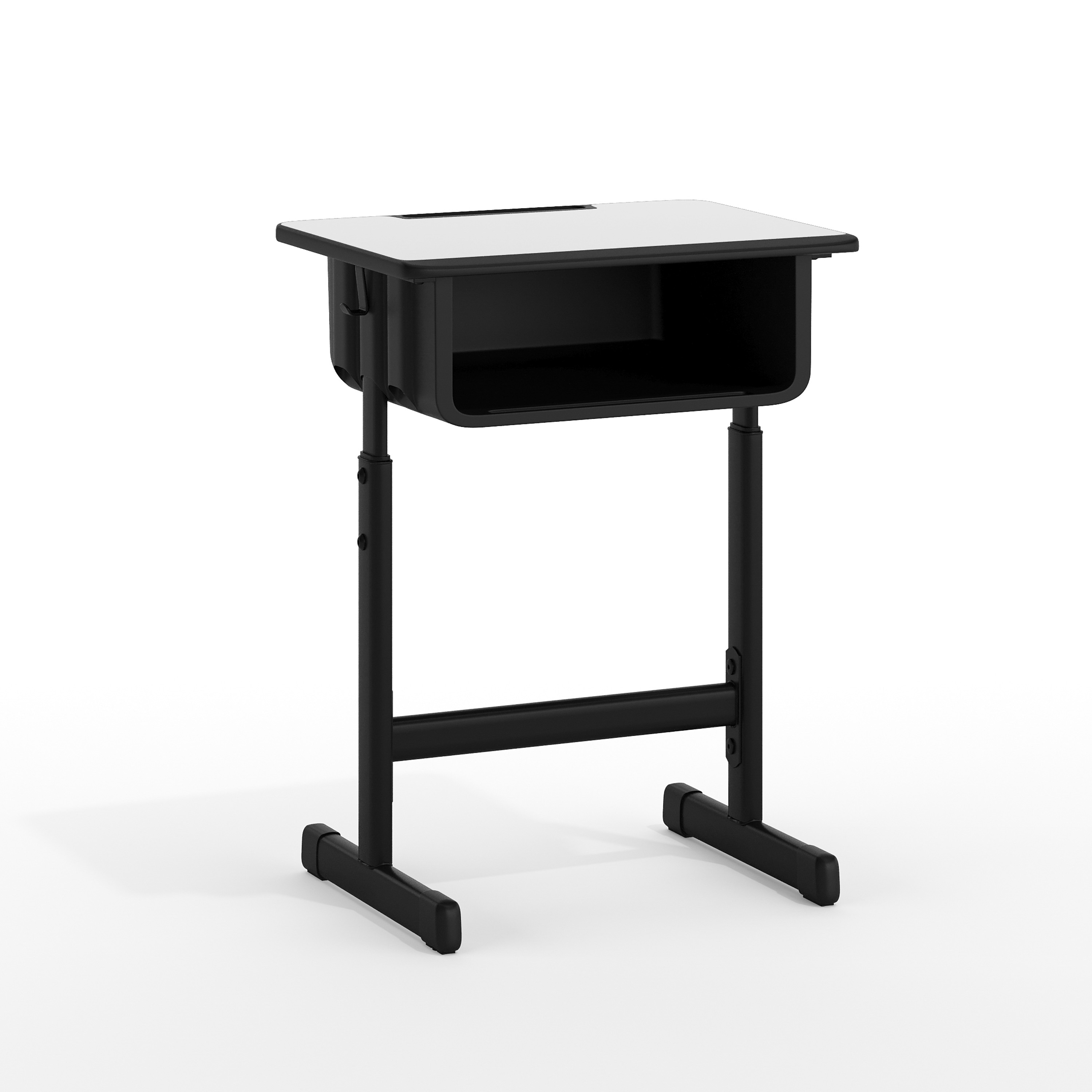 Flash Furniture 847254075435 23.63-Inches Black Modern/Contemporary Student desk