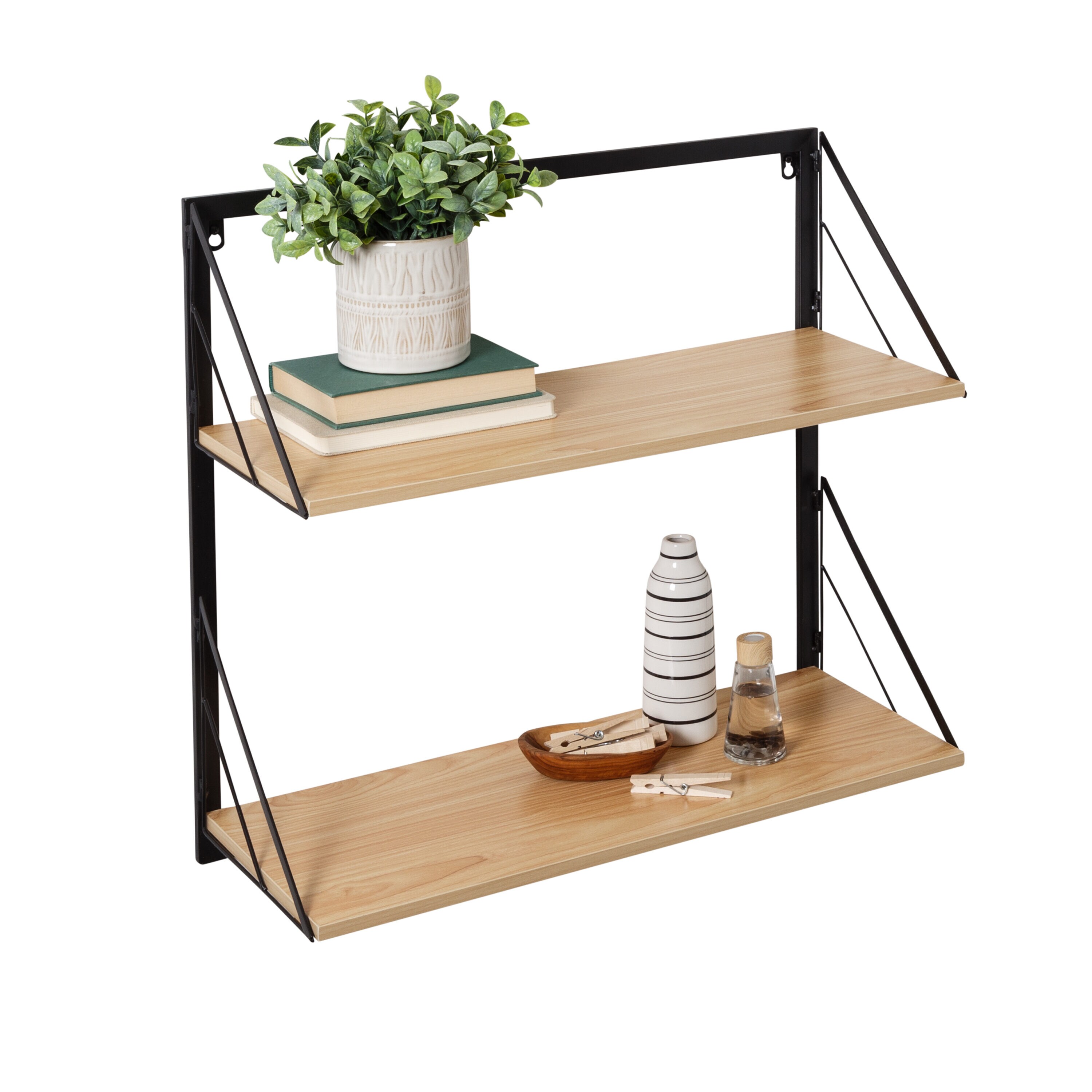 Honey-Can-Do SHF-09785 Wall-Mounted-Shelving - View #8