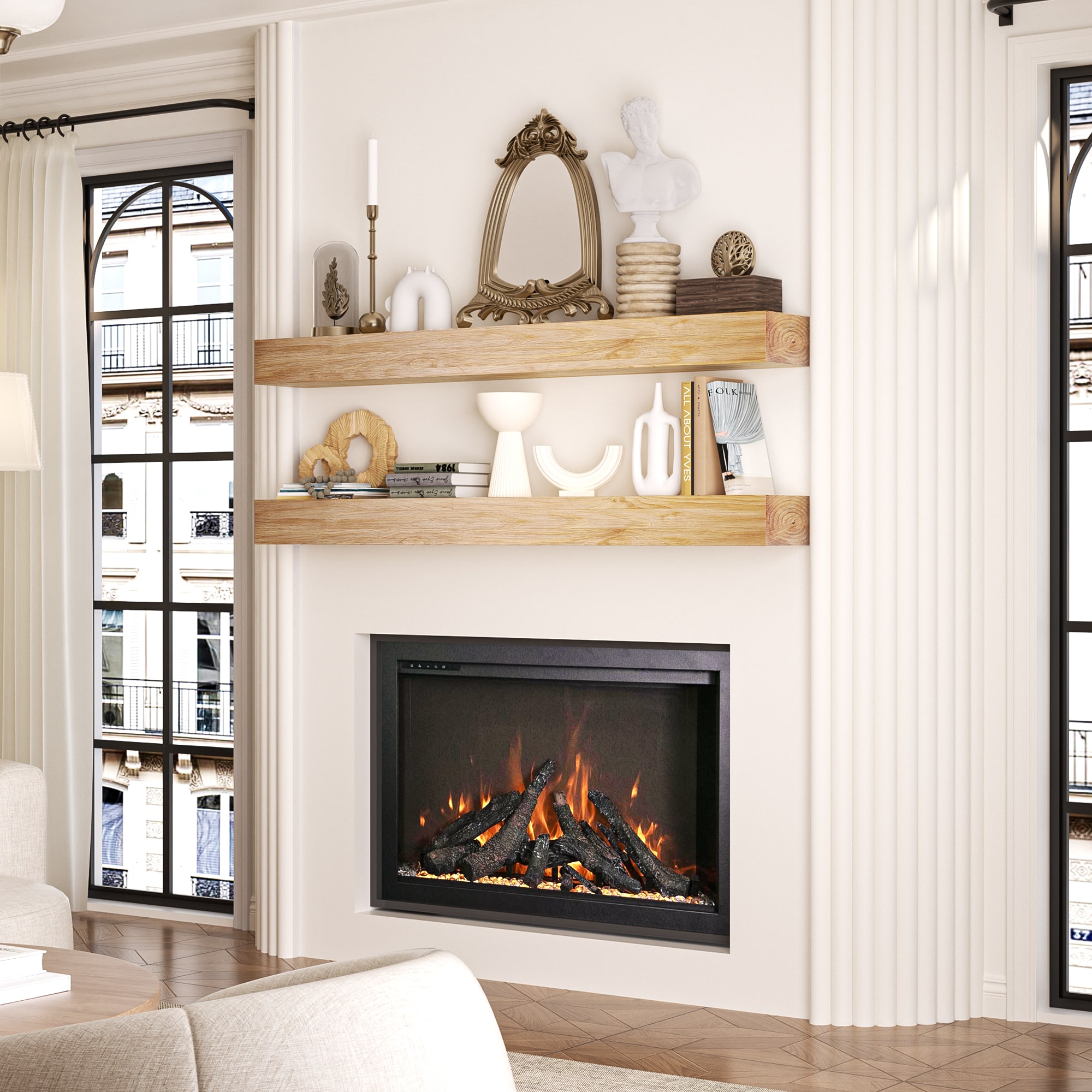 LOVMOR SF-Y-BLJ6085-2 Wall-Mounted-Shelving - View #3