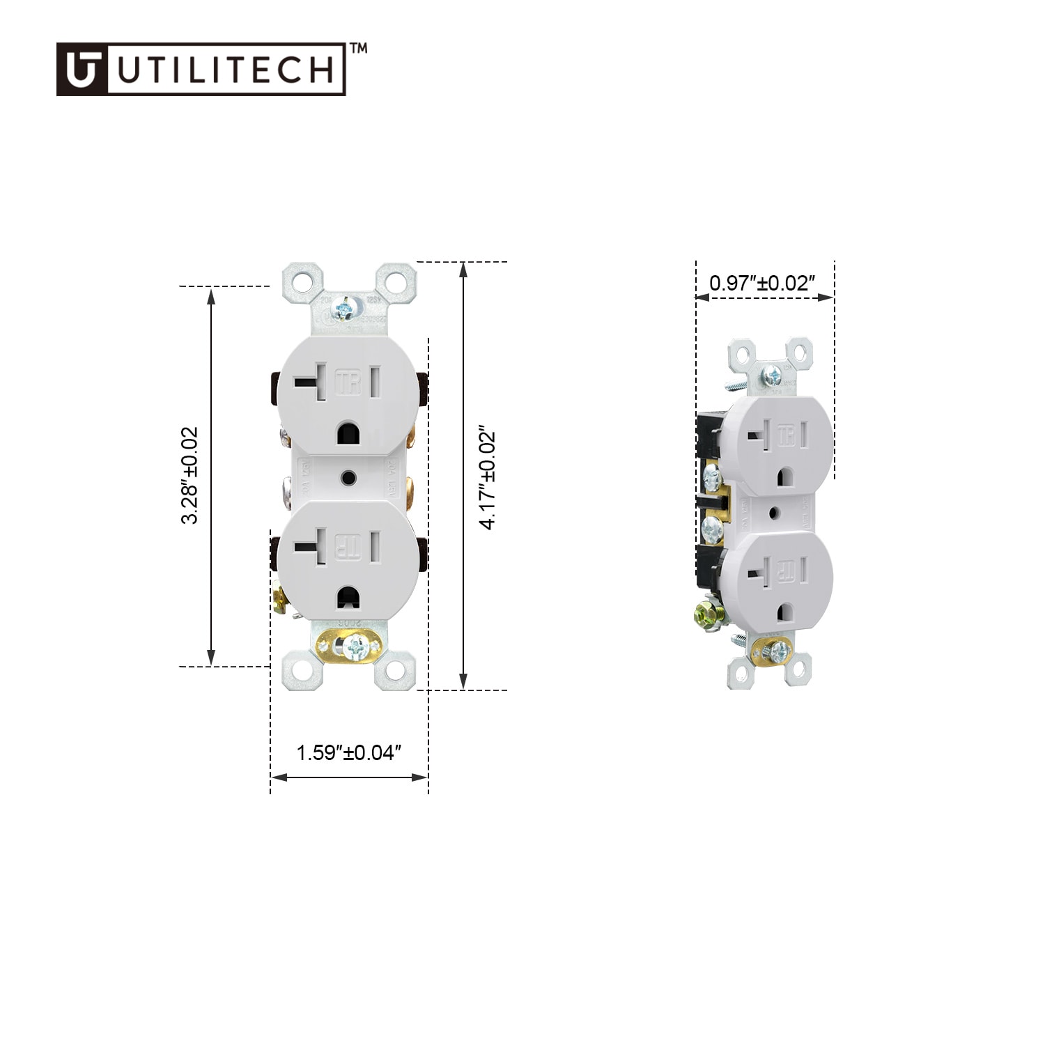 Utilitech 2006-WH10 receptacles - View #3