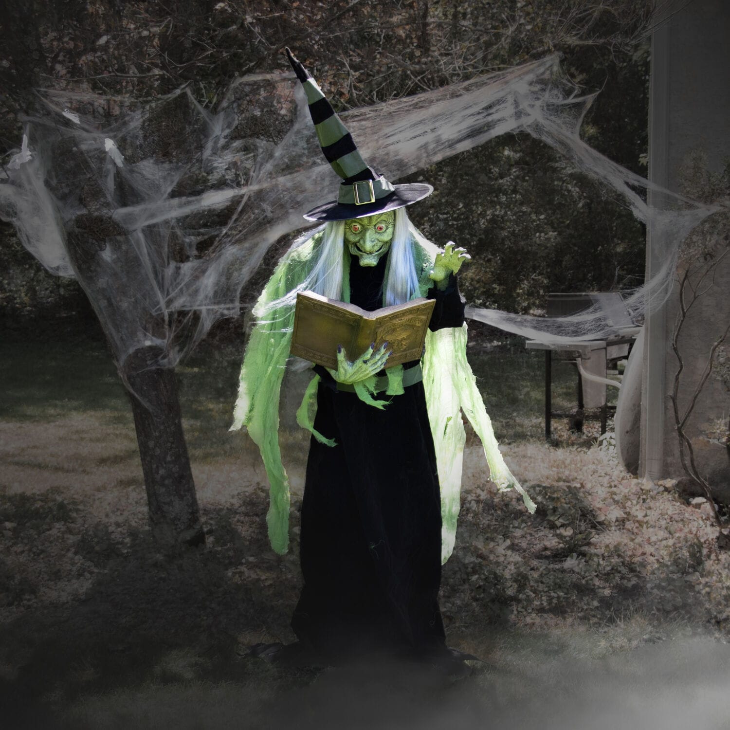 Haunted Hill Farm HHENWITCH-5FLSA Halloween-Animatronics - View #10