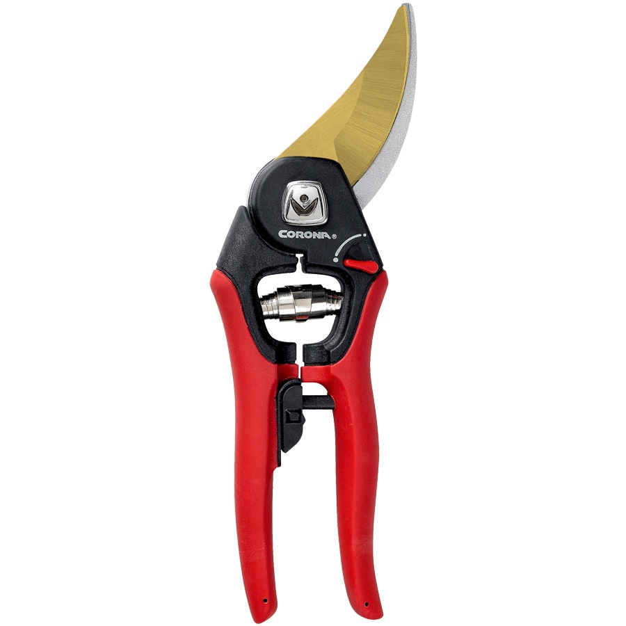 Corona BP 3359D Titanium Titanium-coated steel Bypass Hand Pruner with Adjustable grip