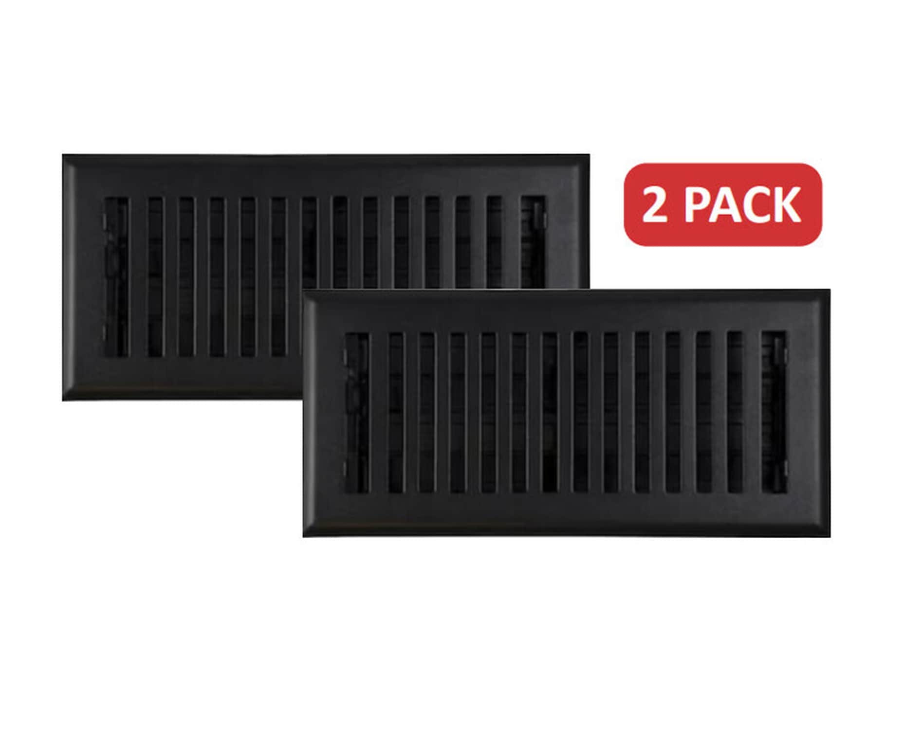 Floor Registers Color/Finish Family Black