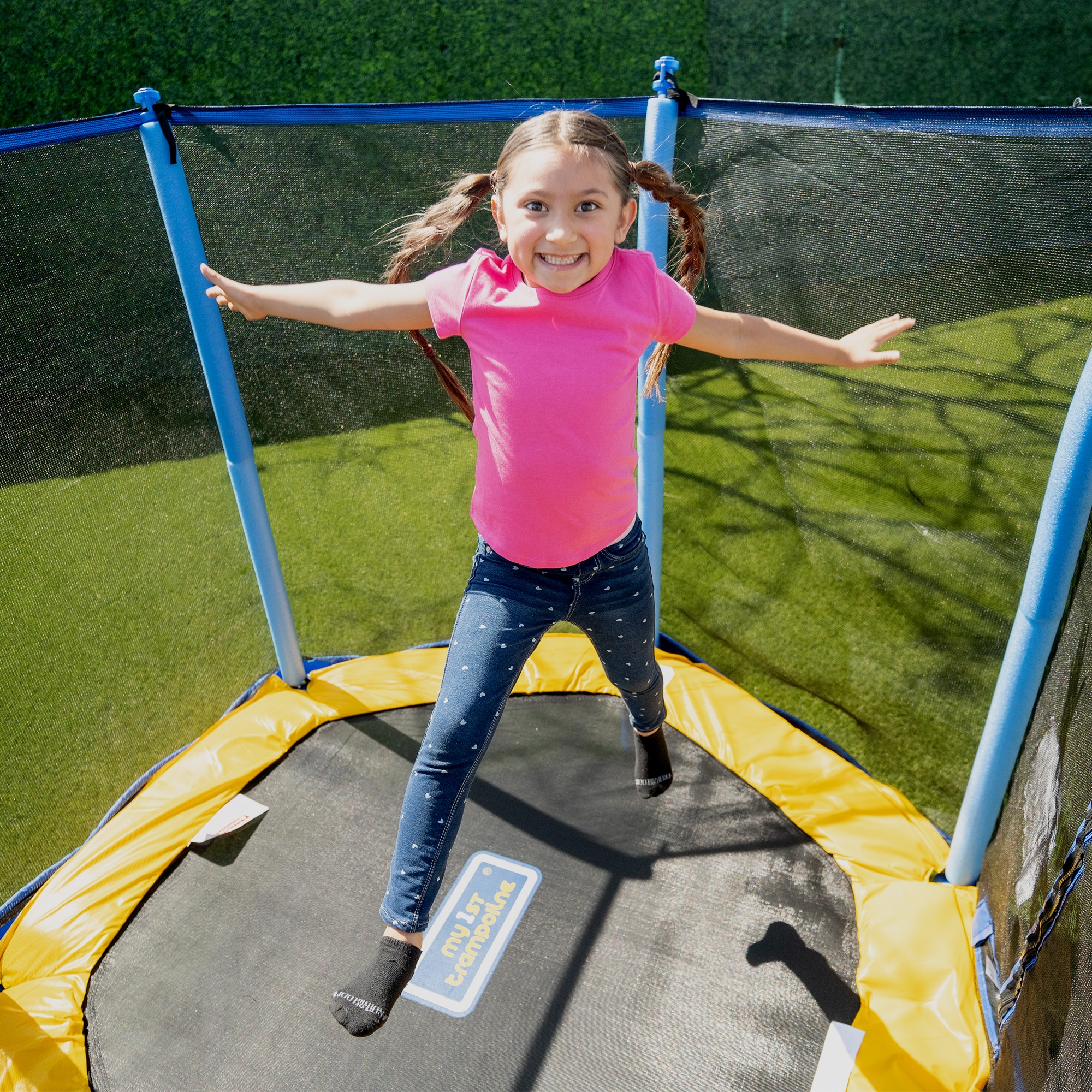 TruJump TruJump 7 My First Trampoline for Kids Jump Mat comes with Lifetime Warranty in the Trampolines department at Lowes