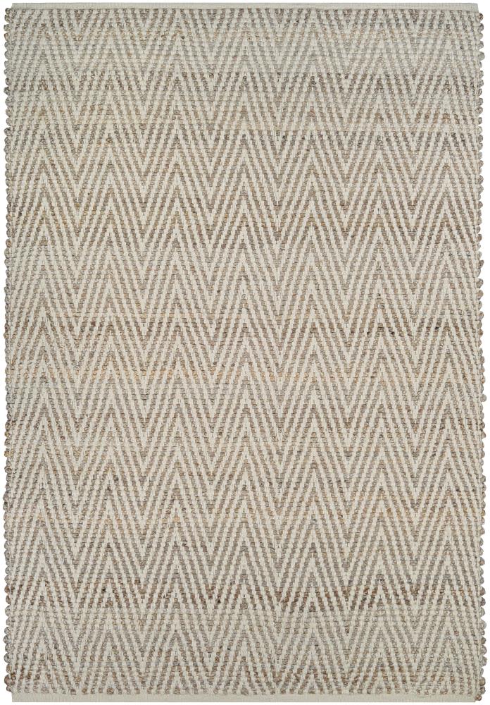 Couristan 72909060710101T Nature's Elements 7 X 10 (ft) Straw-timber Indoor Stripe Area Rug