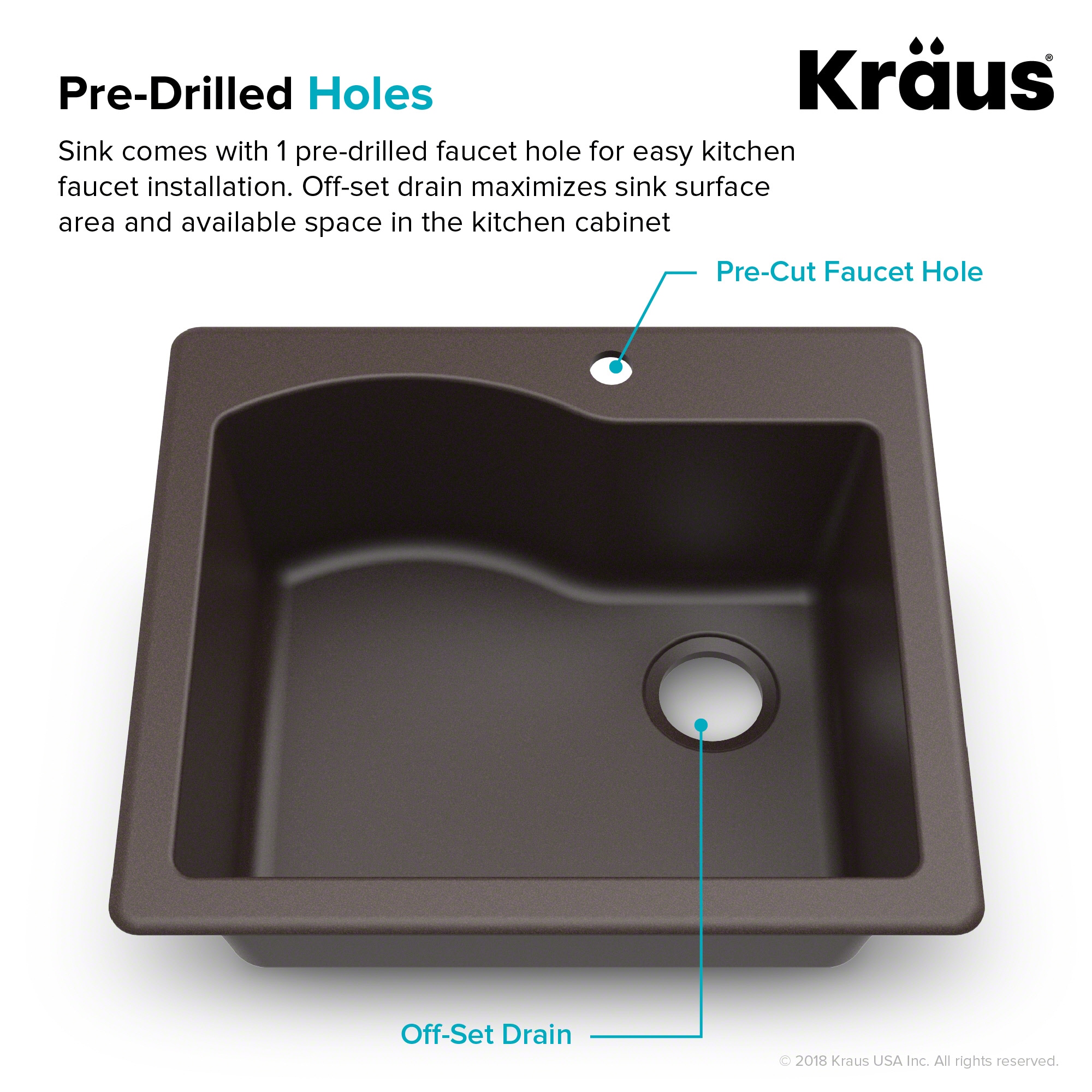 Kraus KGD-441BROWN Kitchen-Sinks - View #10