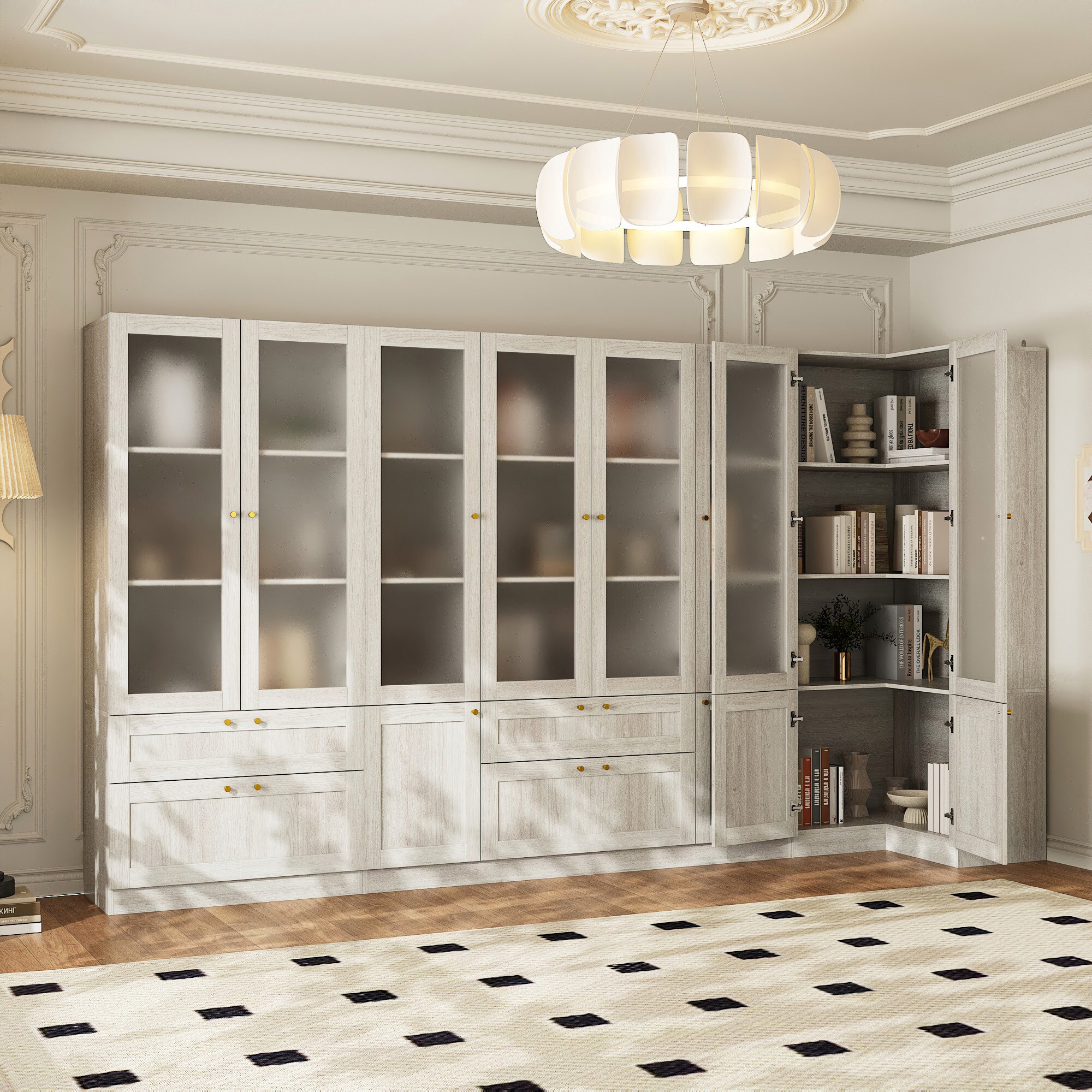 FUFU&GAGA KF020521+522-01AB+23 bookcases - View #3