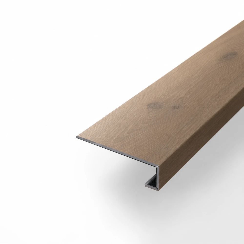 Flooret Flooret Modin LVP 60-in TruePlank Signature Square Nosing - Dorset Signature, Made from a Real Plank, Waterproof, Scratch-Resistant and Easy to Install, Flush for Finish Stairs