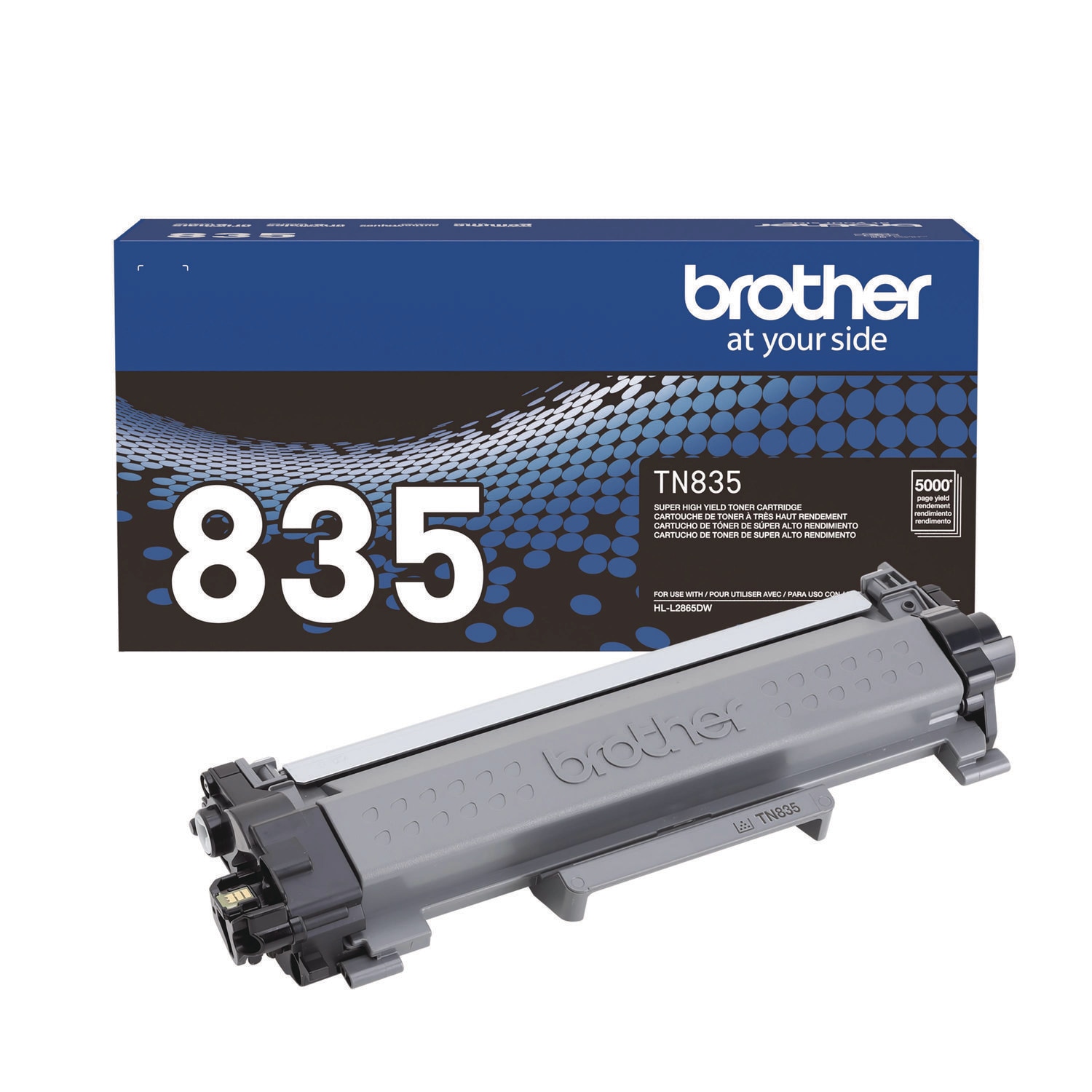 Brother TN835 Super High-Yield Toner 5000 Page-Yield Black