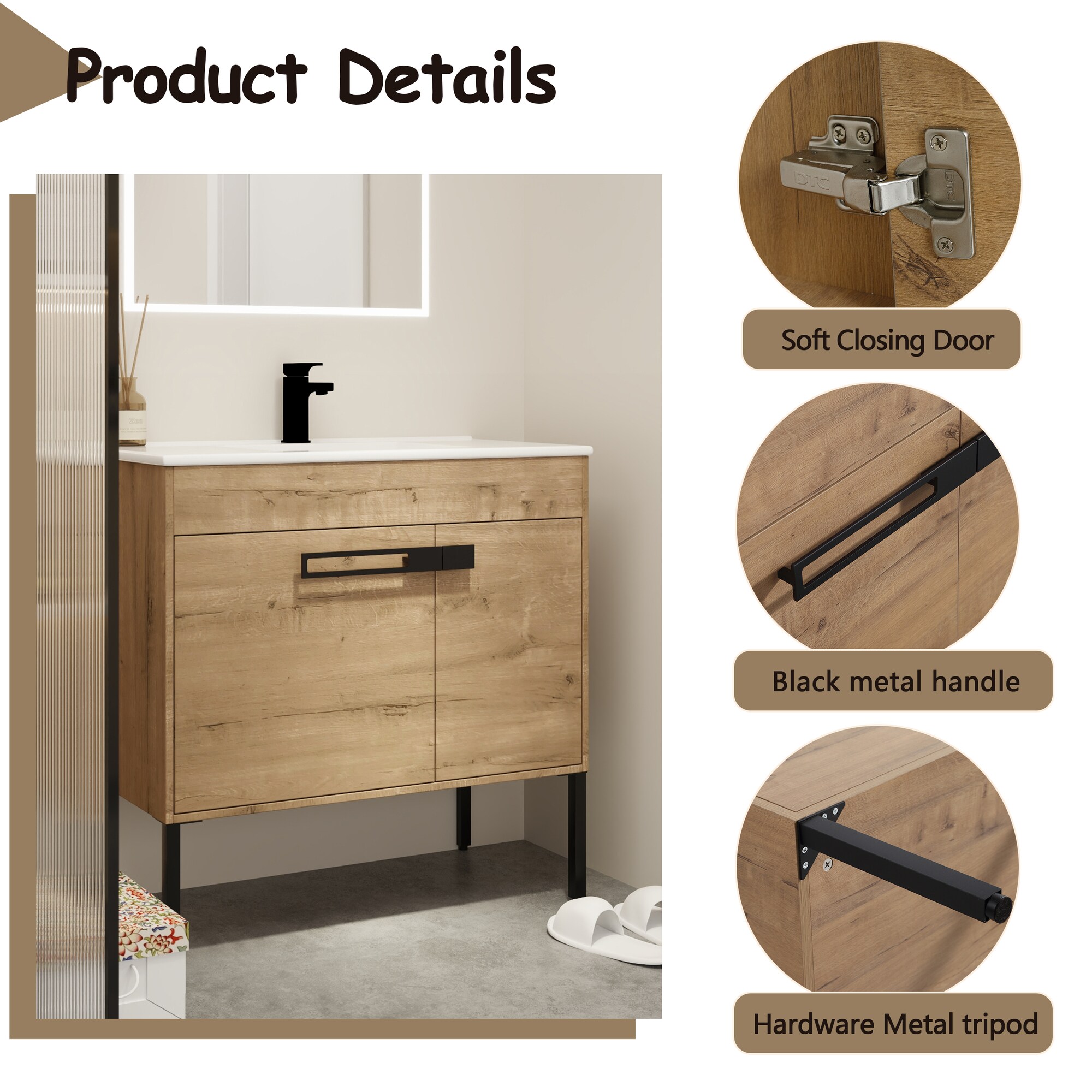 Vanityfus VF-GL-00109 Bath-Vanity-Combo - View #13