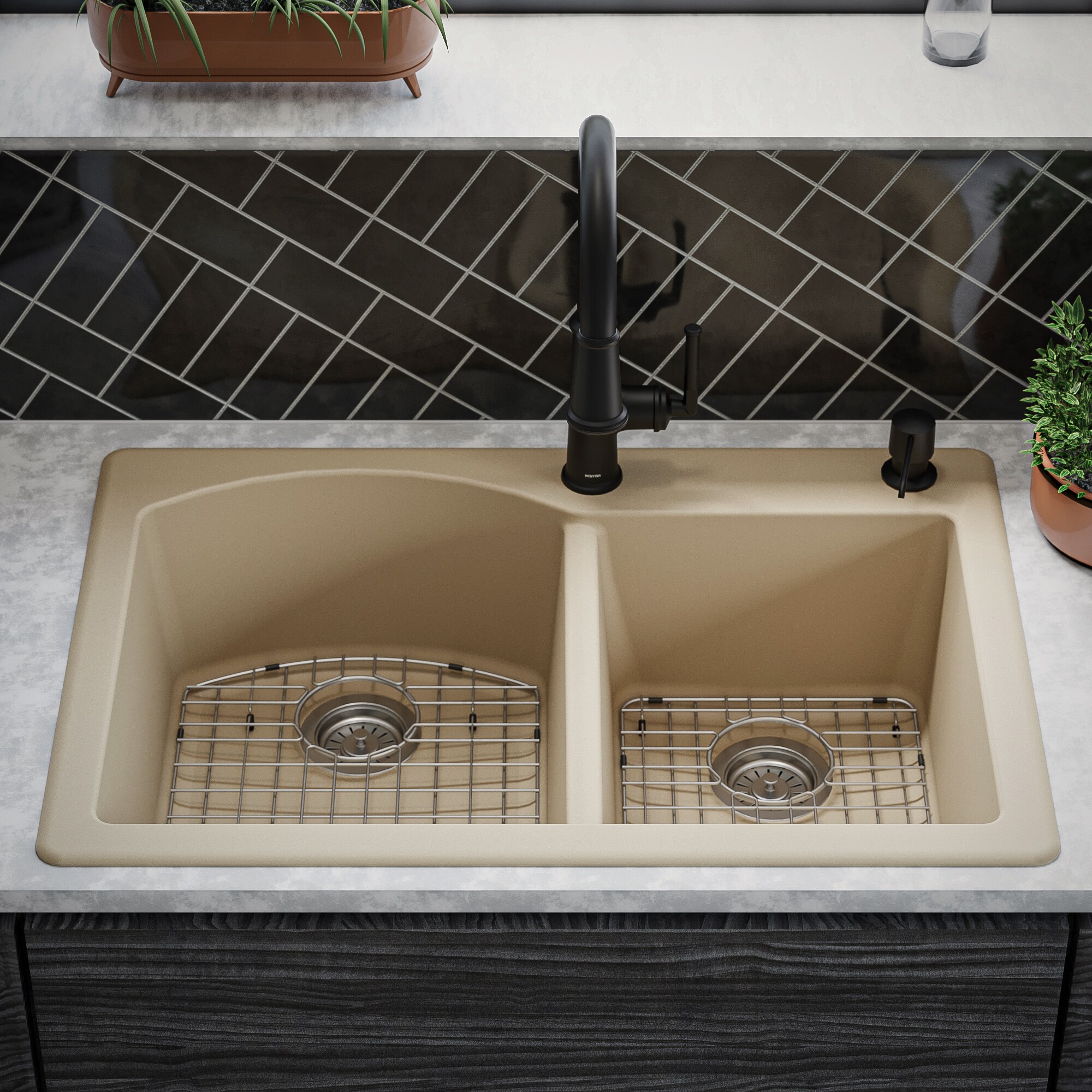 Karran QT-610-BI-PK1 Kitchen-Sinks - View #14