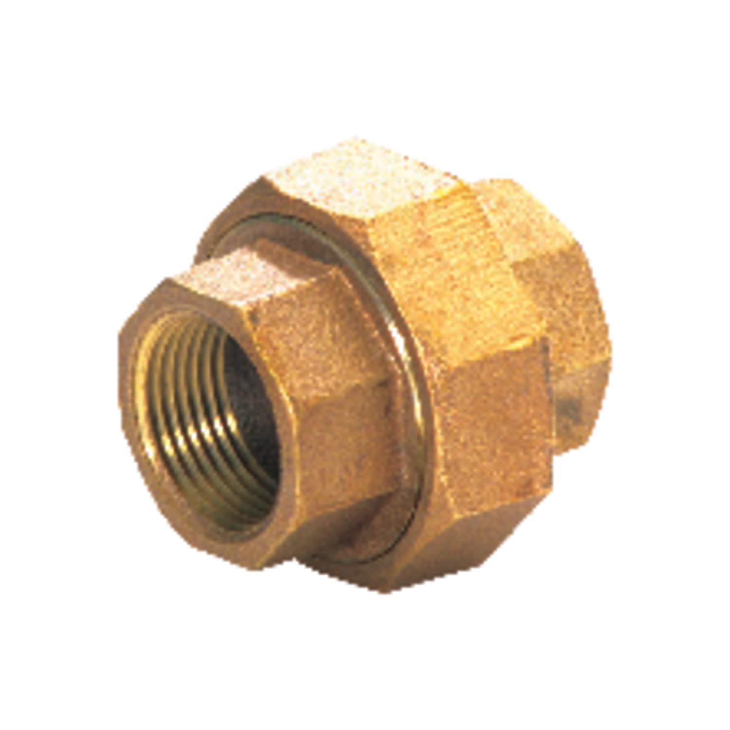 Pine Mountain - JMF Company 3/8 in. FPT X 3/8 in. D FPT Red Brass Pipe Adapter