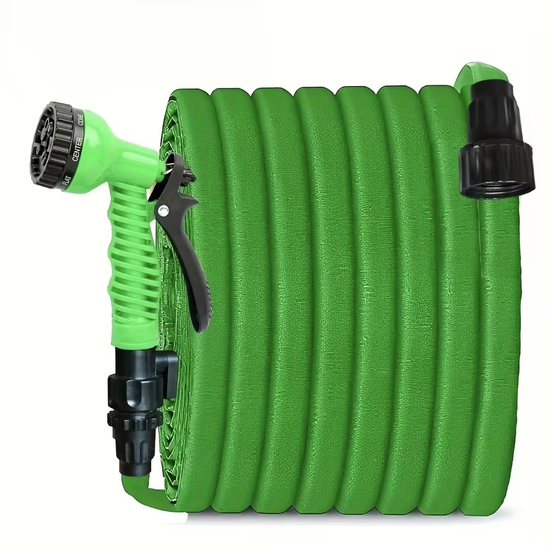 Wildaven 3/4-in x 100-ft Light -Duty Kink Free Thermoplastic elastomer Green Hose
